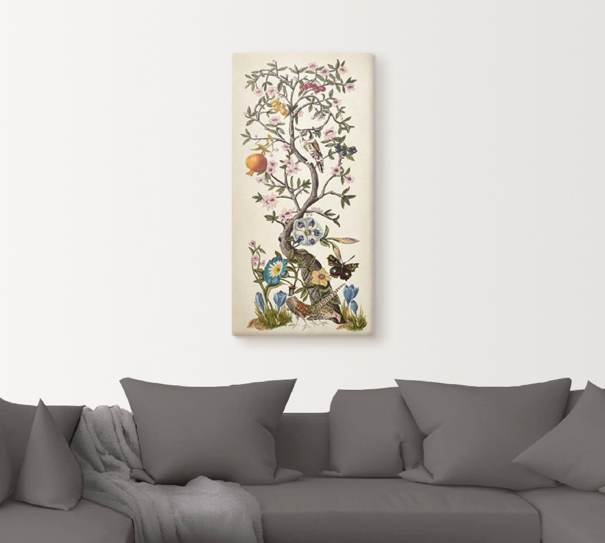 Artland Artprint Chinoiserie naturel I als artprint van aluminium, artprint voor buiten, artprint op linnen, poster in verschillende maten. maten