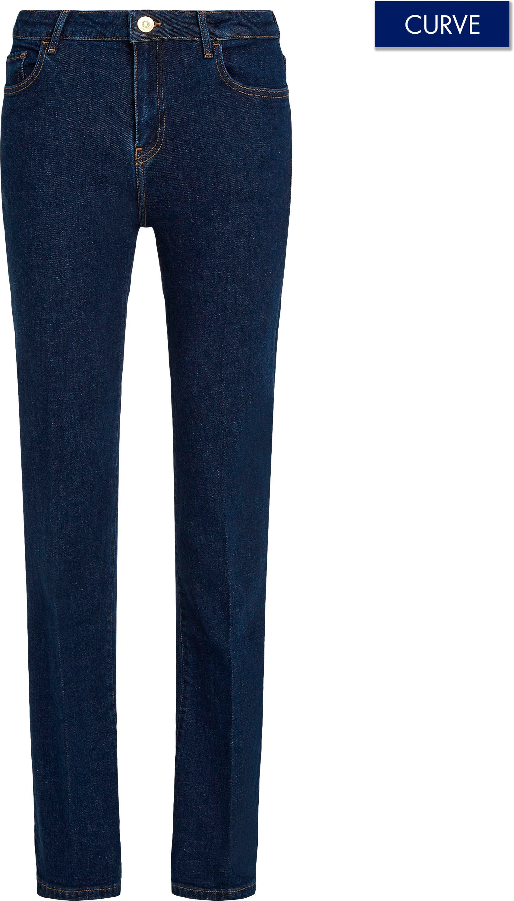 Tommy Hilfiger Curve Bootcut jeans CRV BOOTCUT RW CLER Grote maten in stoned washed look