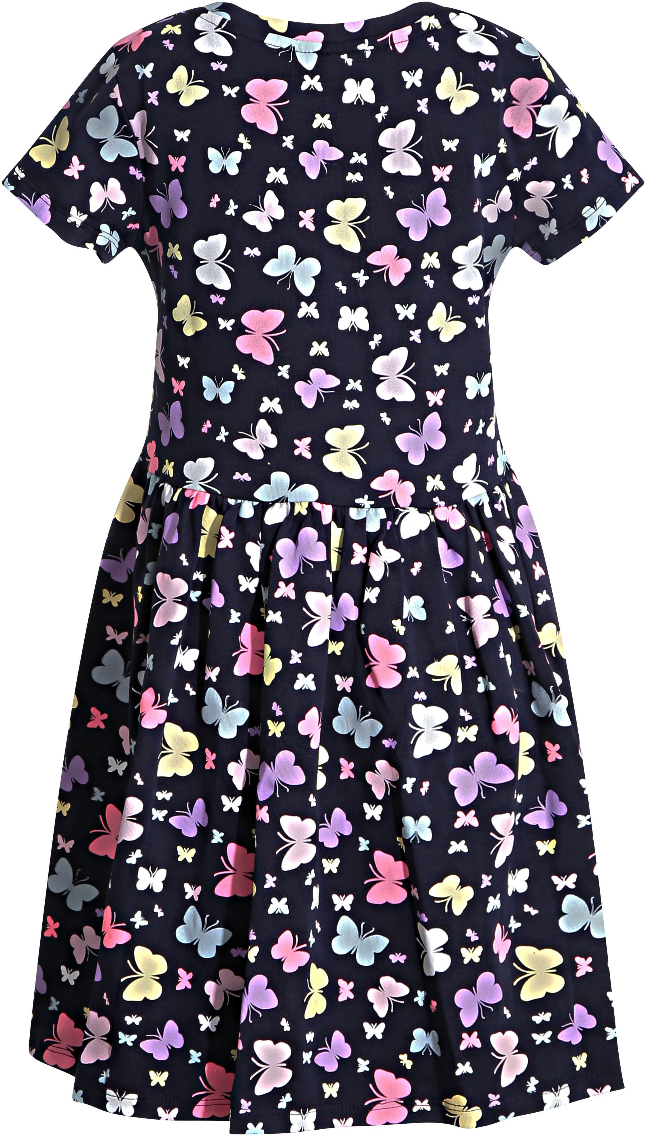 happy girls Zomerjurk Dress meisjes zomerjurken maat 116 blauw