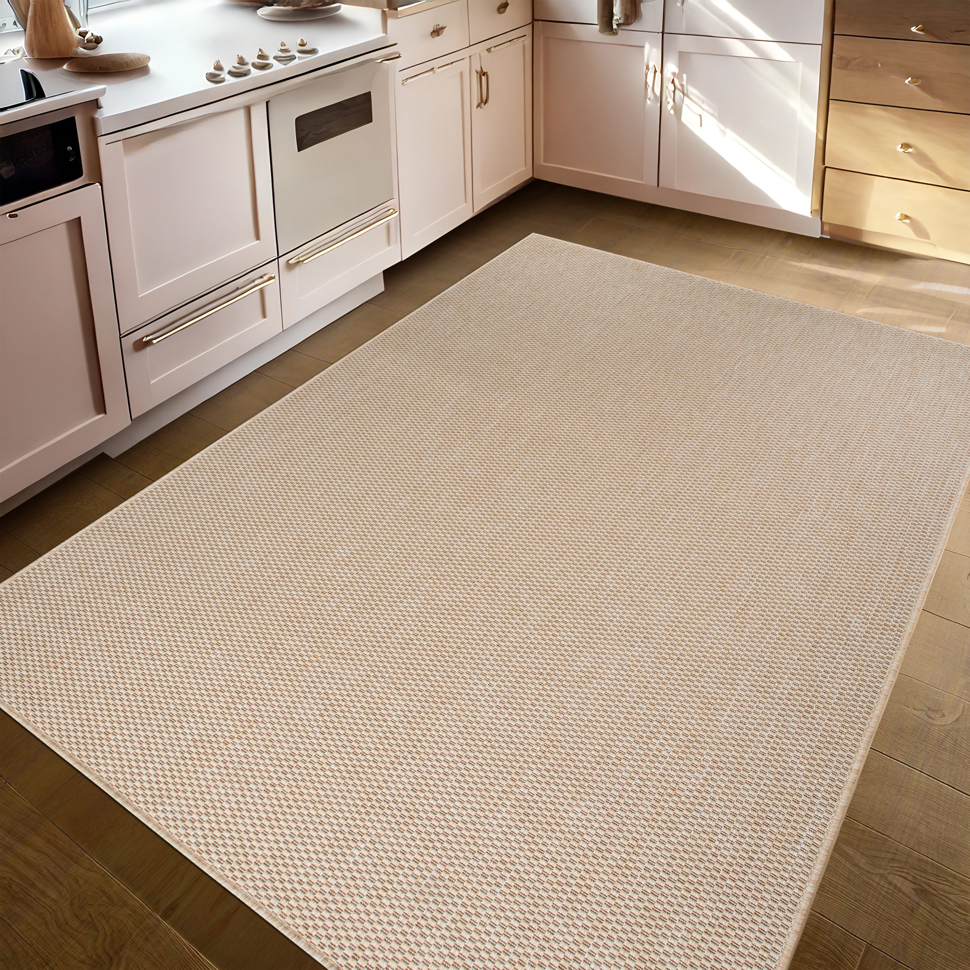 my home Vloerkleed Venetië is ook als loper verkrijgbaar Geschikt voor binnen en buiten, sisal-look, weerbestendig & uv-bestendig