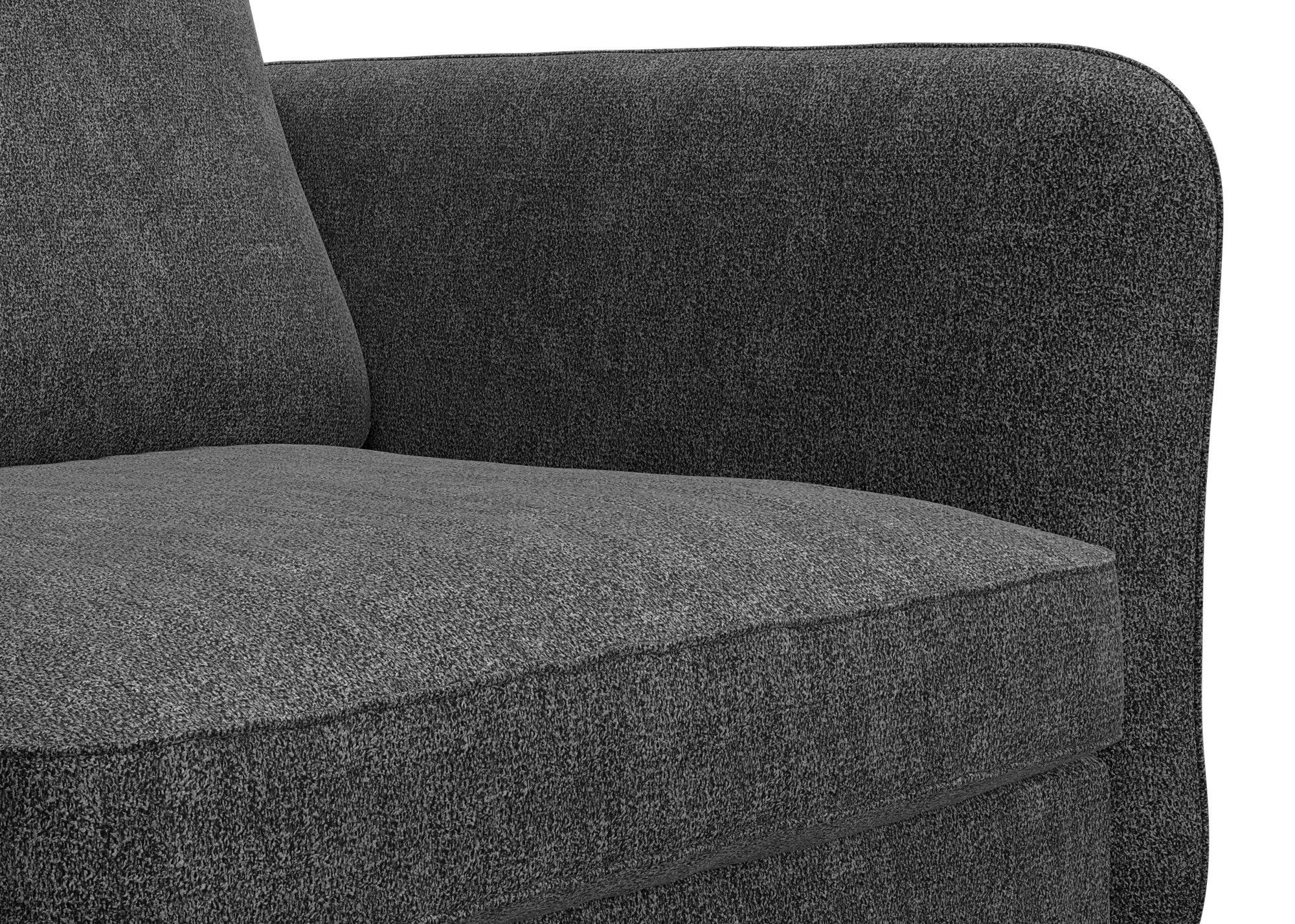INOSIGN Fauteuil Ikano Massief houten constructie, zigzag vering in de zitting