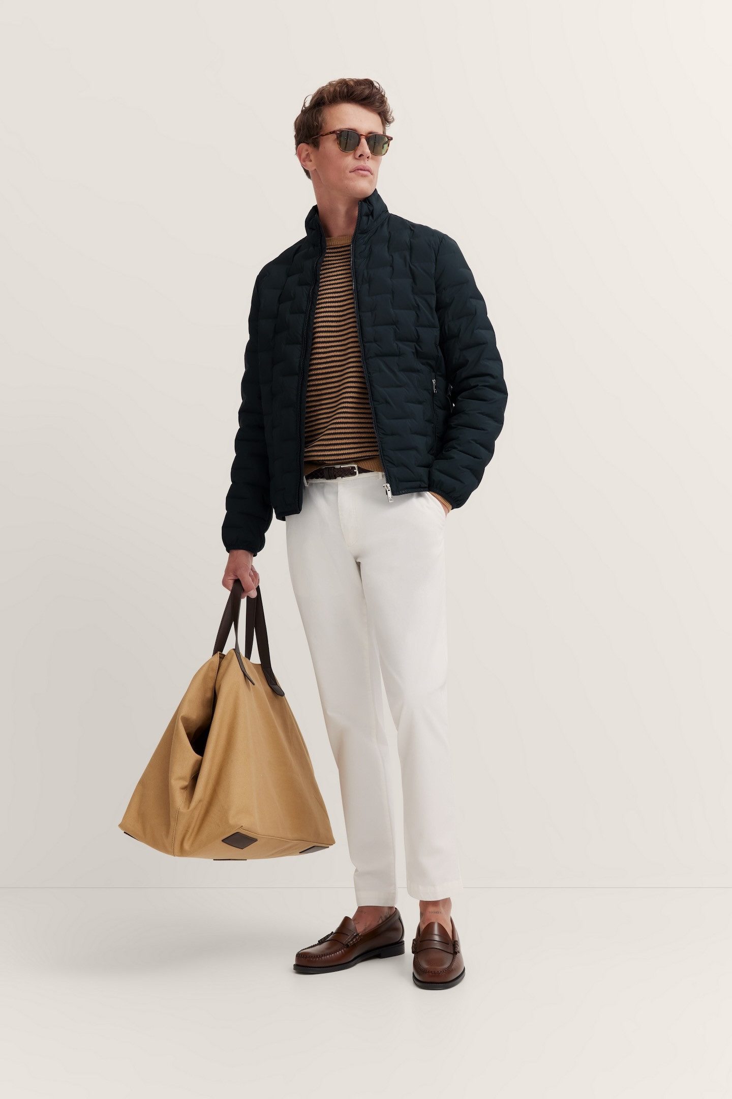 Bugatti Blouson in stiksel-look