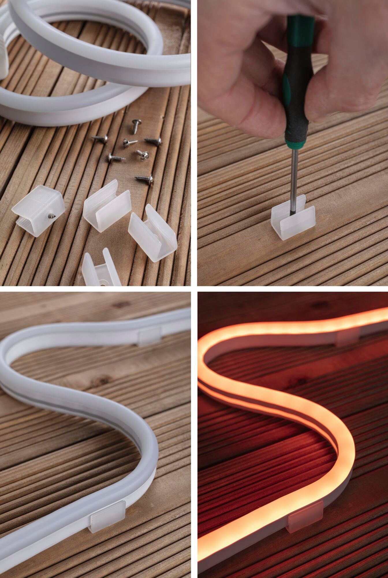 Paulmann Led-strepen SimpLED Outdoor Basisset 3m IP44 19,5W 38lm/m RGB gecoat (1 stuk)