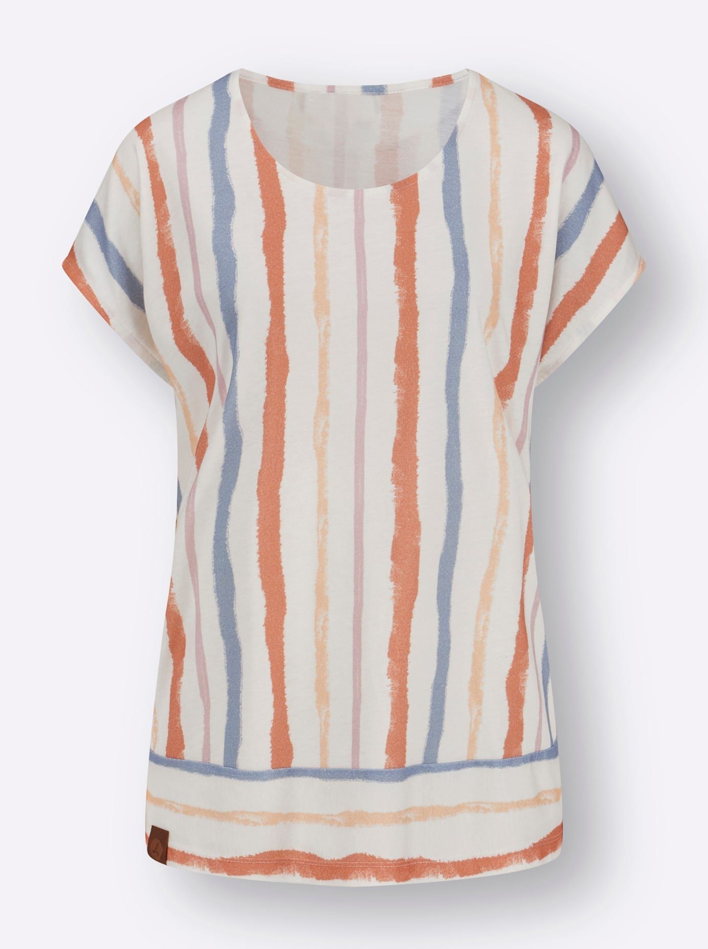 Casual Looks Shirt met ronde hals Shirt (1-delig)
