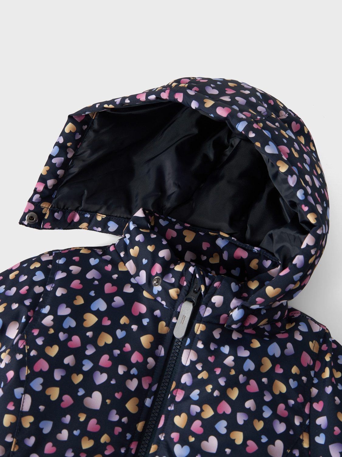 Name It Functioneel jack NMFMAXI JACKET AOP NOOS Afneembare capuchon voor veiligheid, decoratieve, reflecterende details