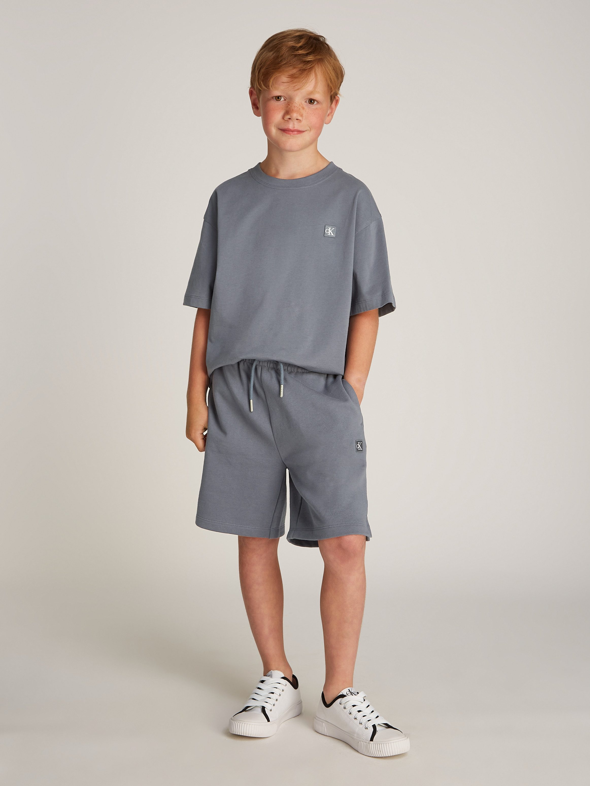 Calvin Klein Shirt short T-SHIRT/SHORTS RELAXED SET (set, 2-delig, 2-delig)
