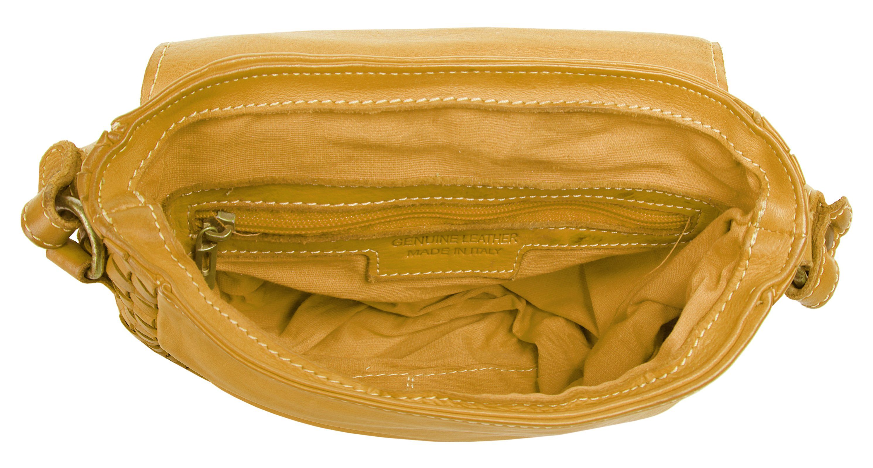 Cluty Schoudertas echt leer, made in italy
