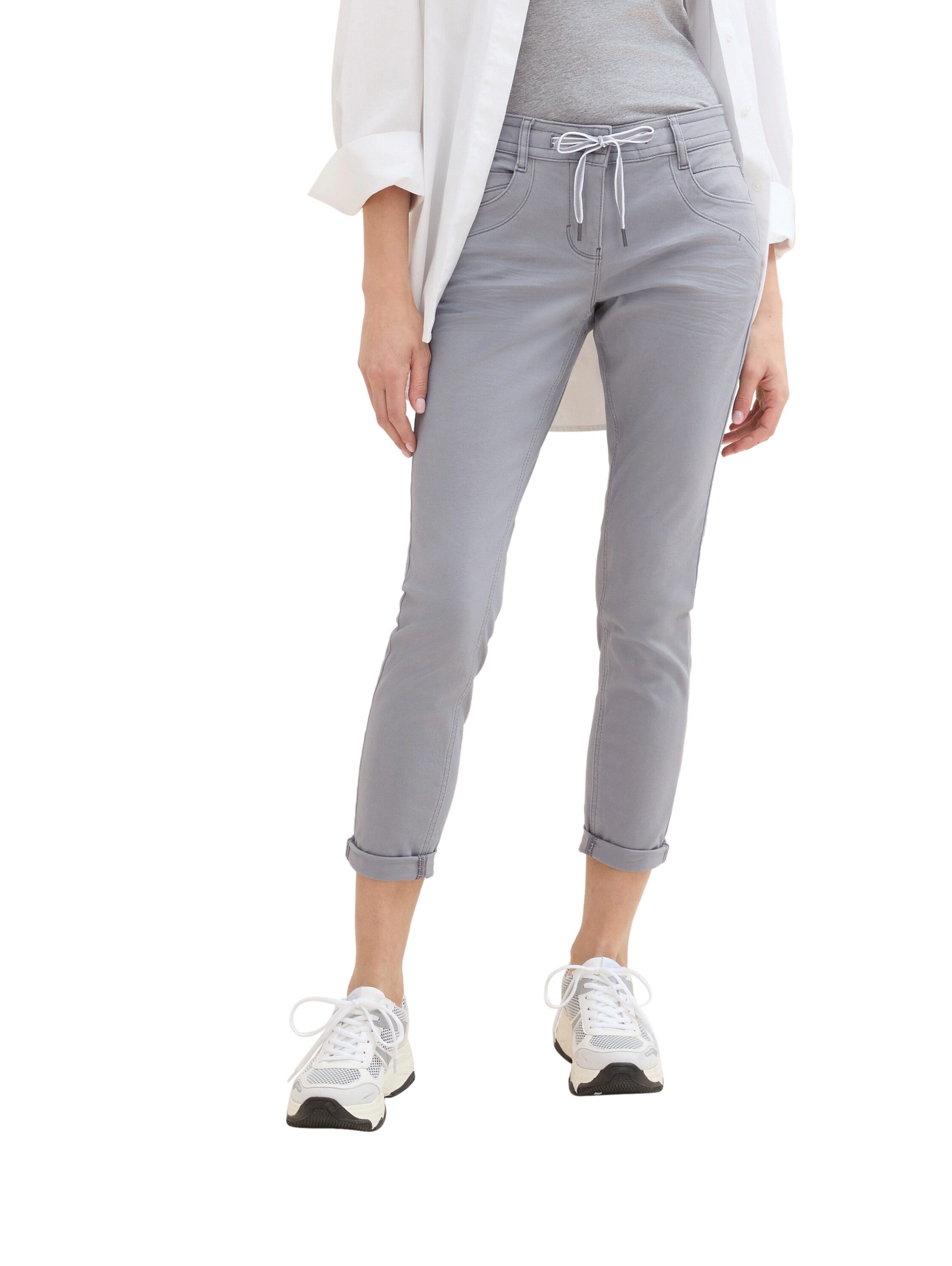 Tom Tailor 7/8 broek met strikband aan de boord dames 7/8-broeken maat 40