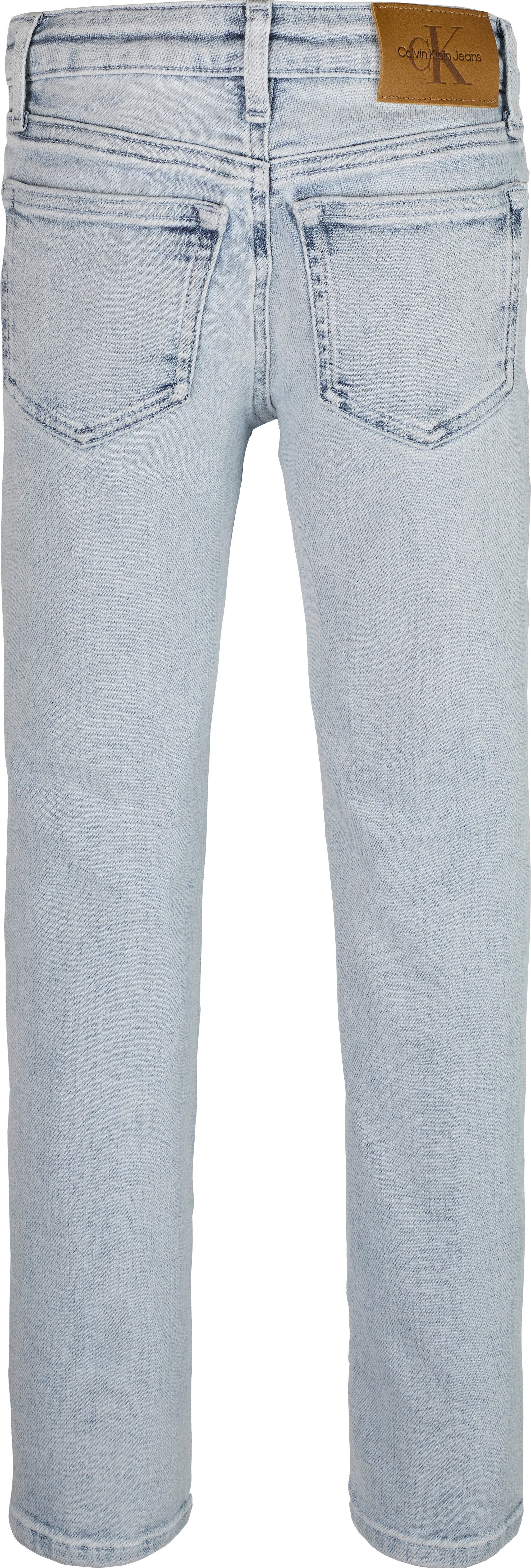 Calvin Klein Skinny fit jeans MR SKINNY DENIM CLEAN BLUE STR