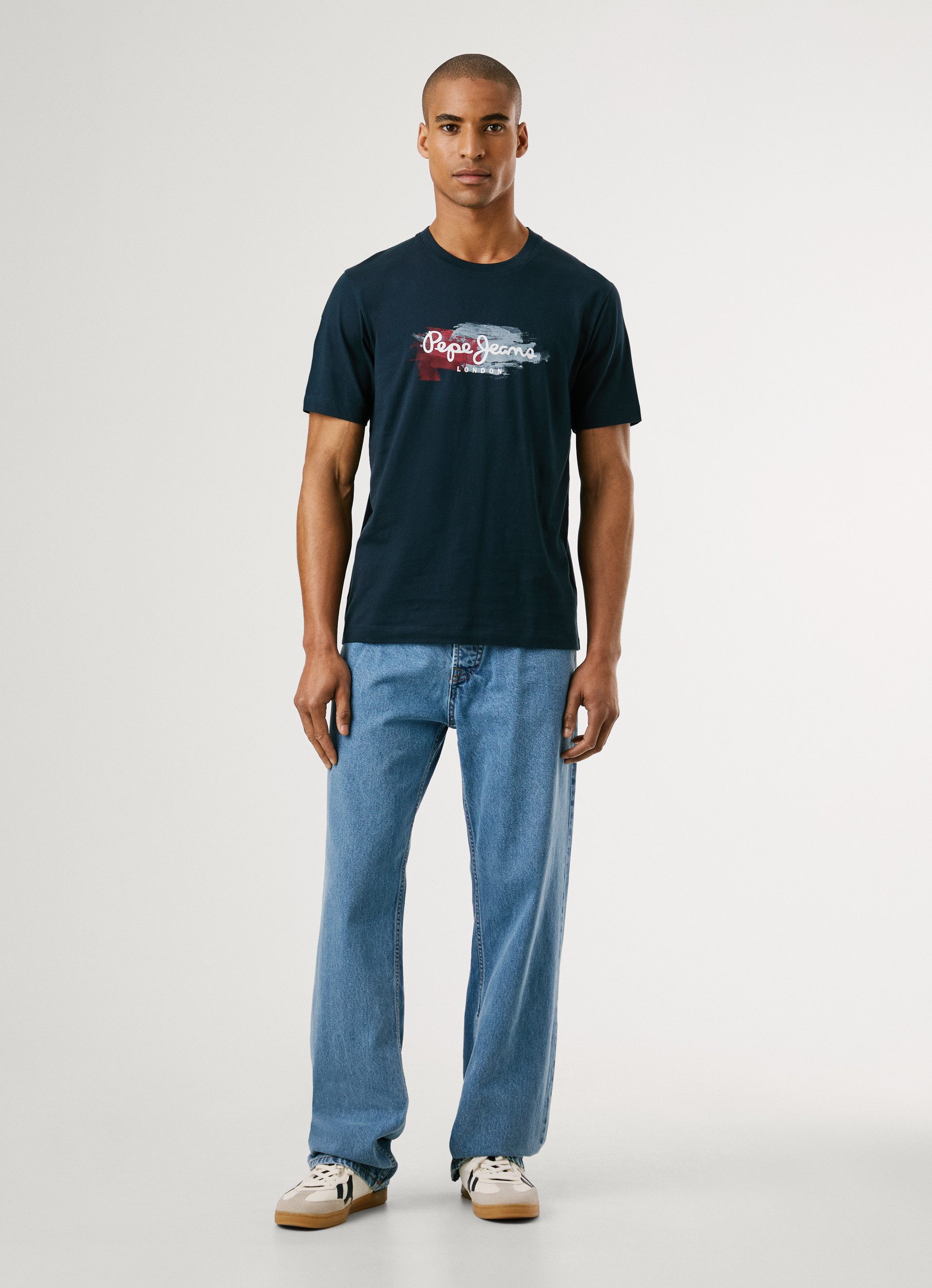 Pepe Jeans T-shirt TREY TEE met ronde hals in regular fit