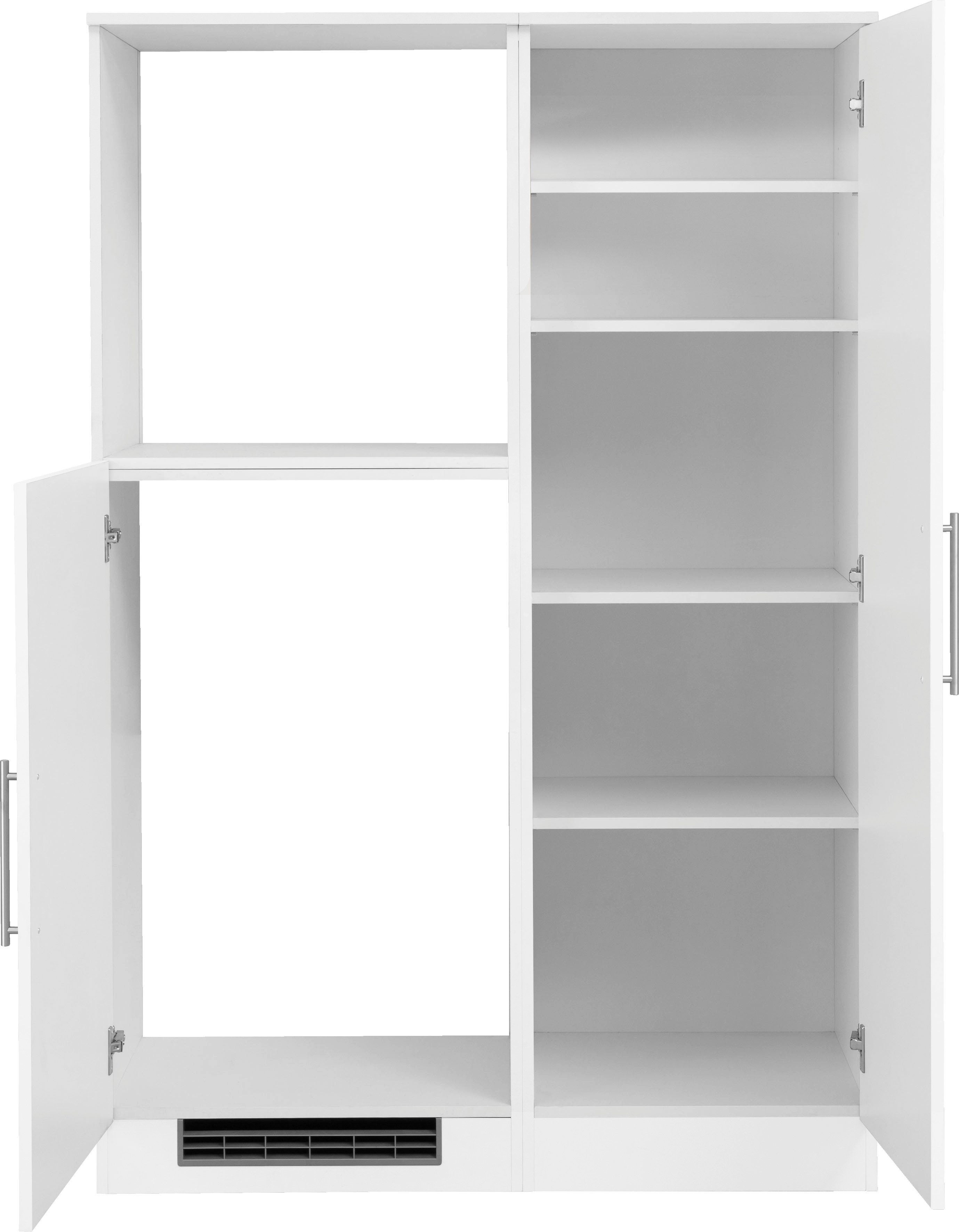 wiho Küchen Keuken Cali Back-/Koelmodule, optioneel met elektrische apparaten, breedte 110 cm