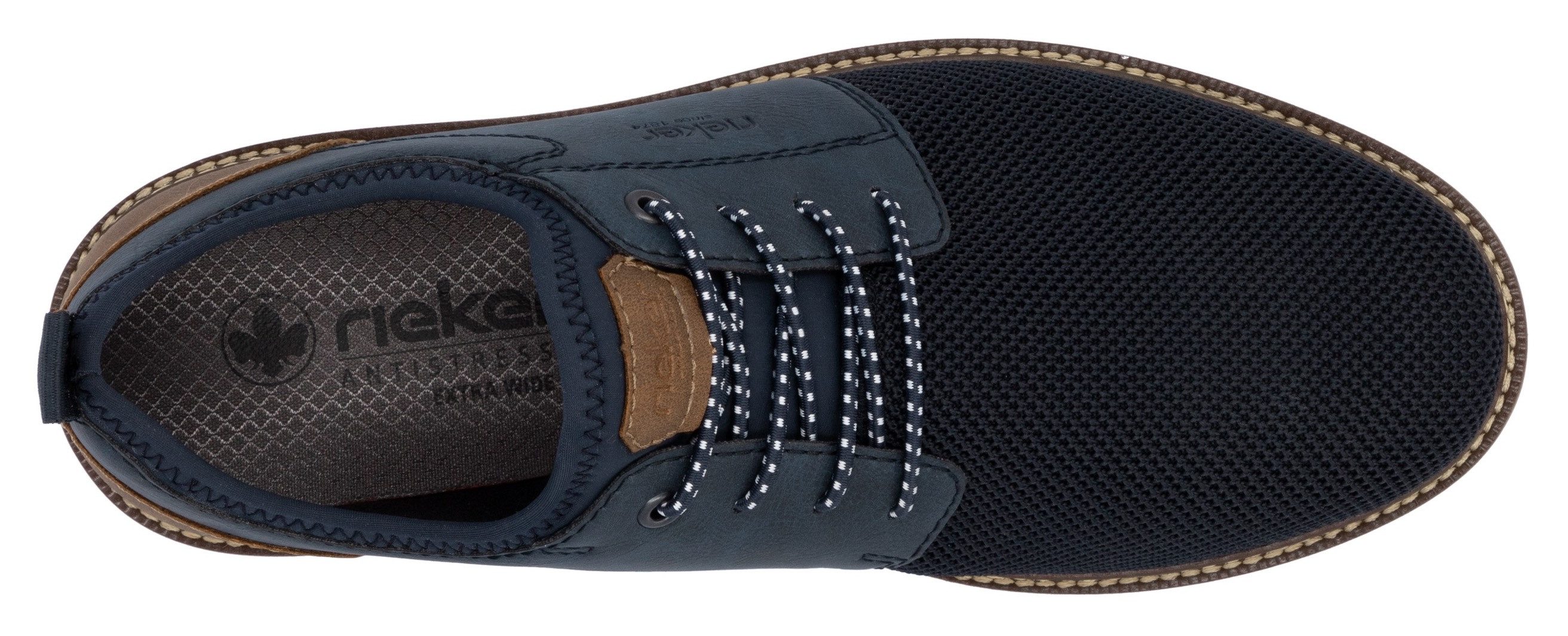 Rieker Slip-on sneakers , slippers, instapschoen, vrijetijdsschoen met praktische aantrek lus