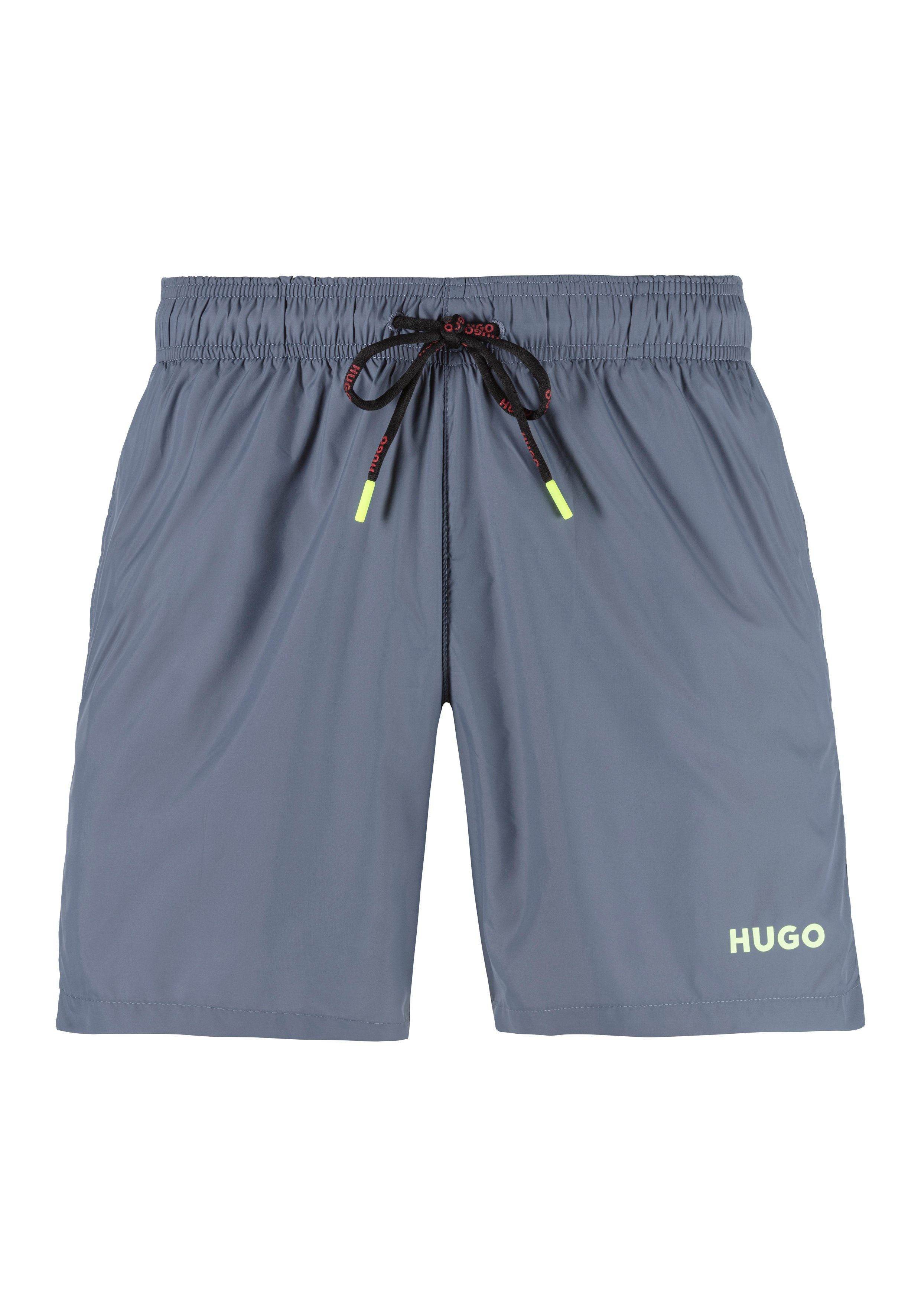 HUGO underwear Zwembroek met logo-katoenkoord