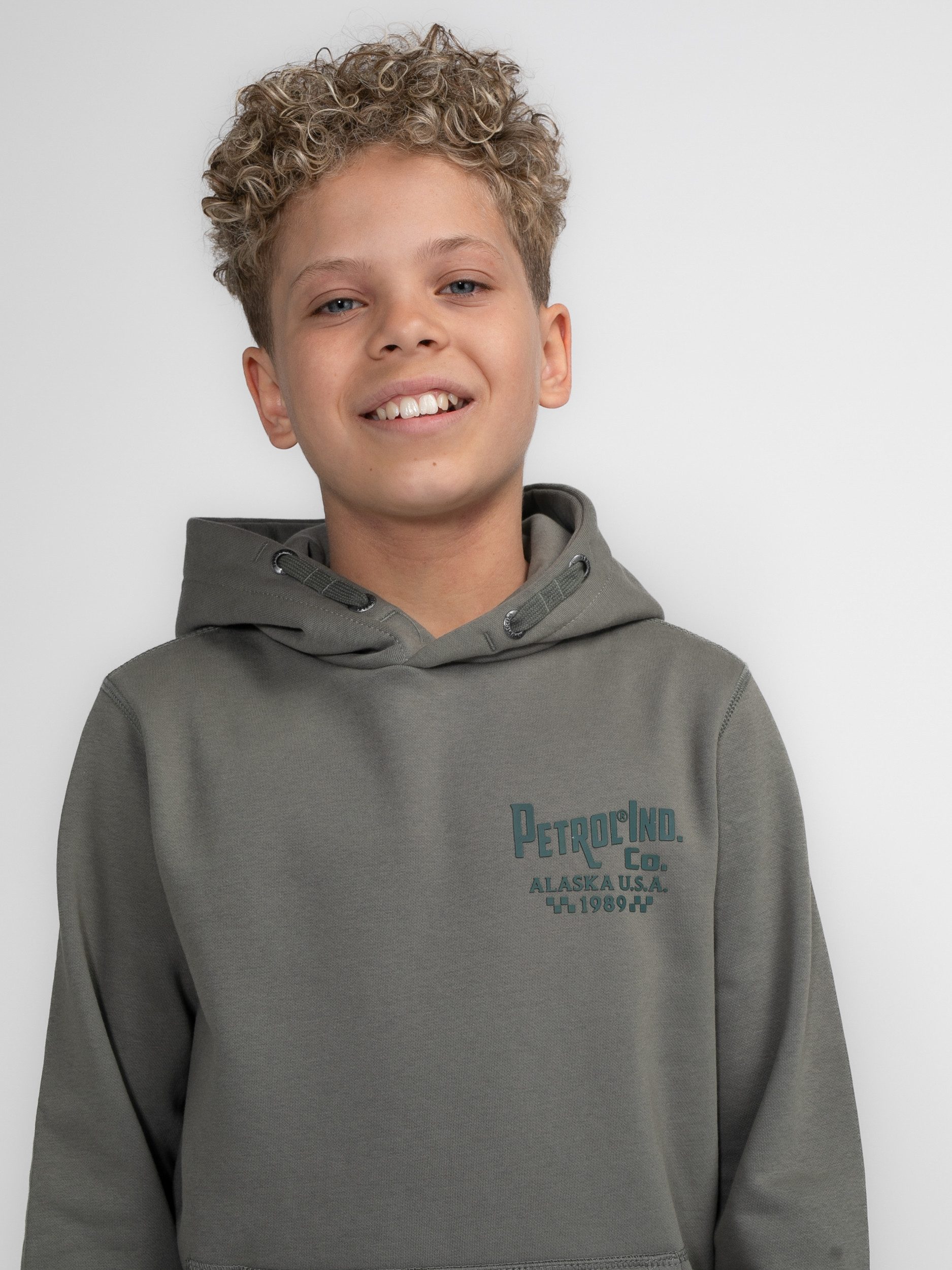 Petrol Industries Hoodie met print op de borst