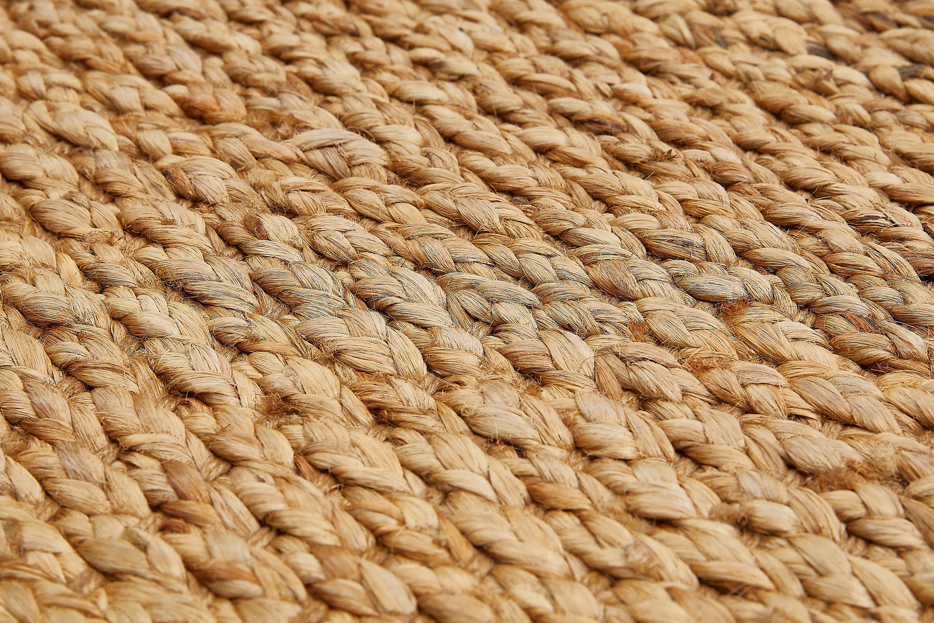 my home Vloerkleed Oda Vlakweefsel, van natuurlijke vezels, jute