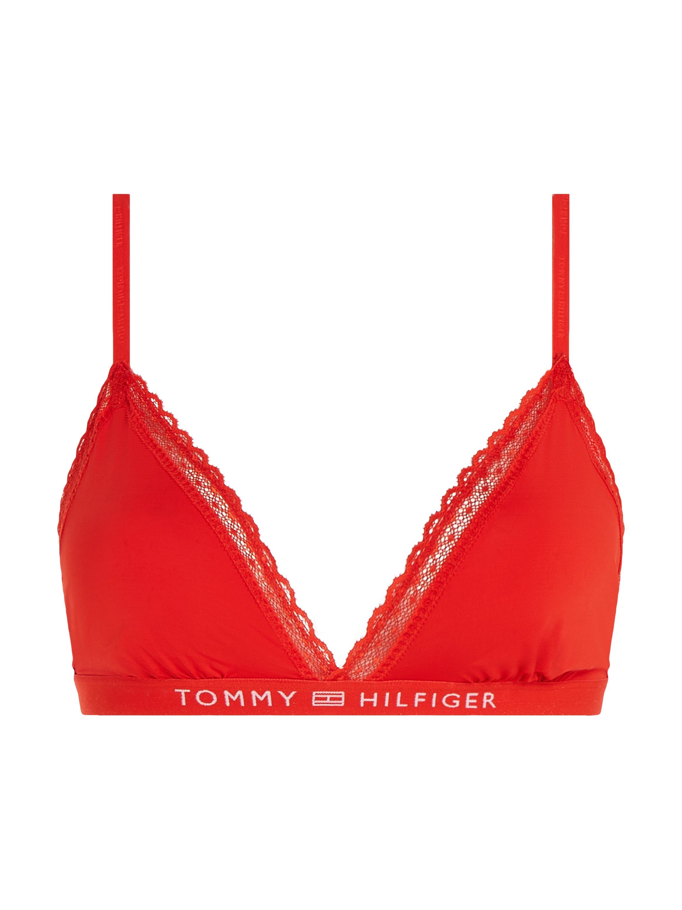 Tommy Hilfiger Underwear Bralette-bh UNLINED TRIANGLE met tommy hilfiger merklabel