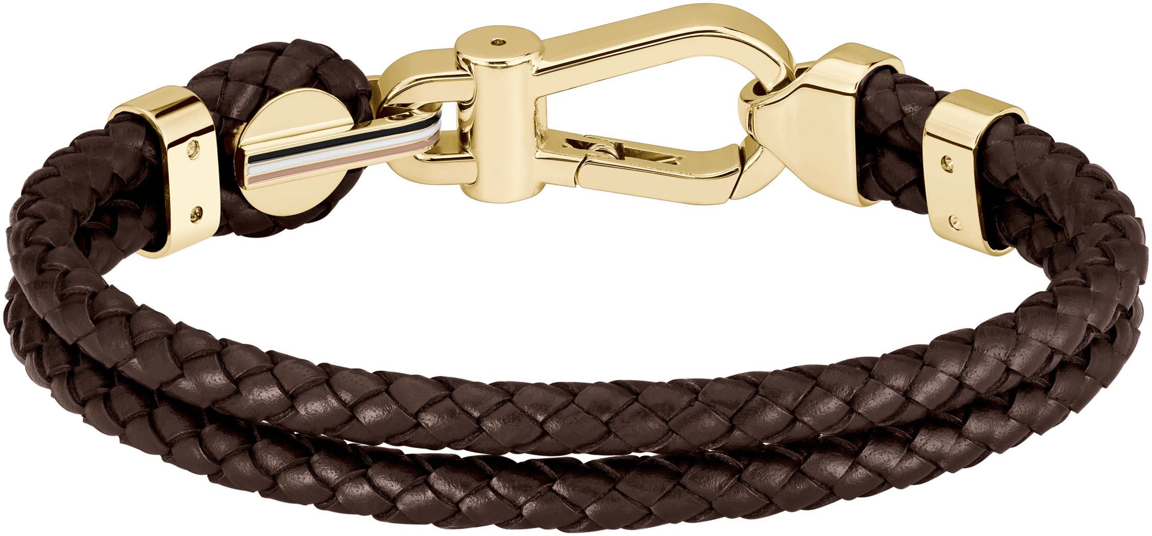 Boss Leren armband ARES PRIME, 1580699M, 1580700M