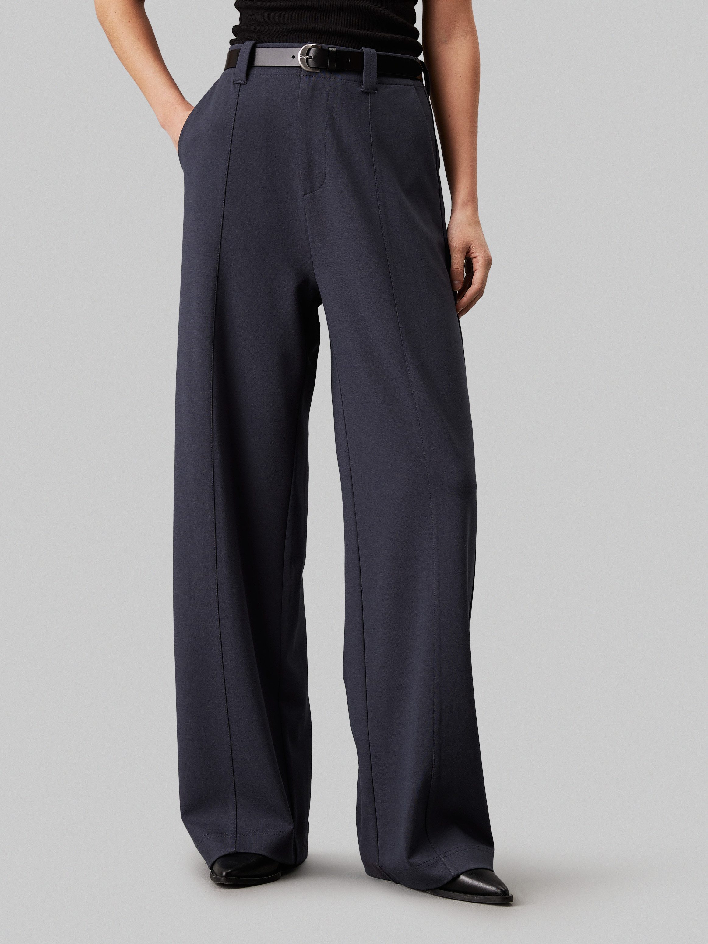 Calvin Klein Pantalon met vouw LOOSE MILANO PANT