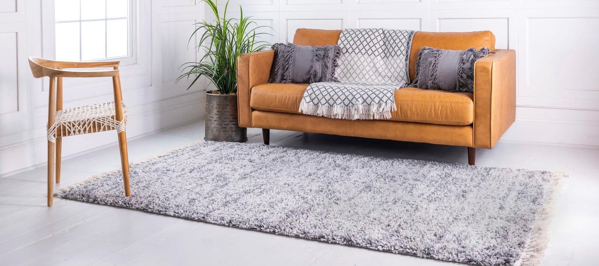 Myflair Möbel & Accessoires Hoogpolig vloerkleed Top shag voorraadopruiming geweven, gemêleerde look, zacht & behaaglijk, met franje