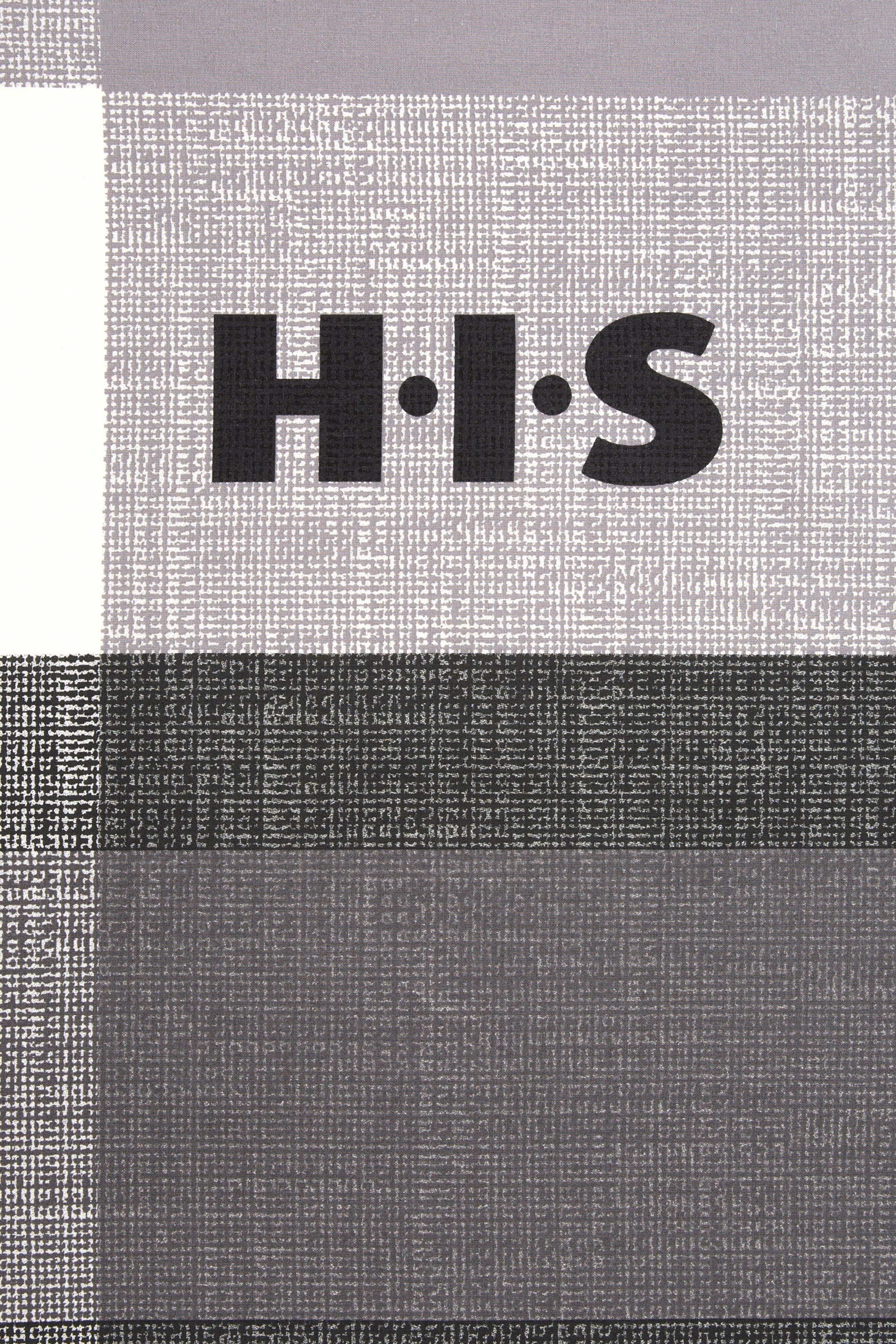 H.I.S Overtrekset Logan in mt. 135x200 of 155x220 cm geruit katoenen bedlinnen, met rits (2-delig)