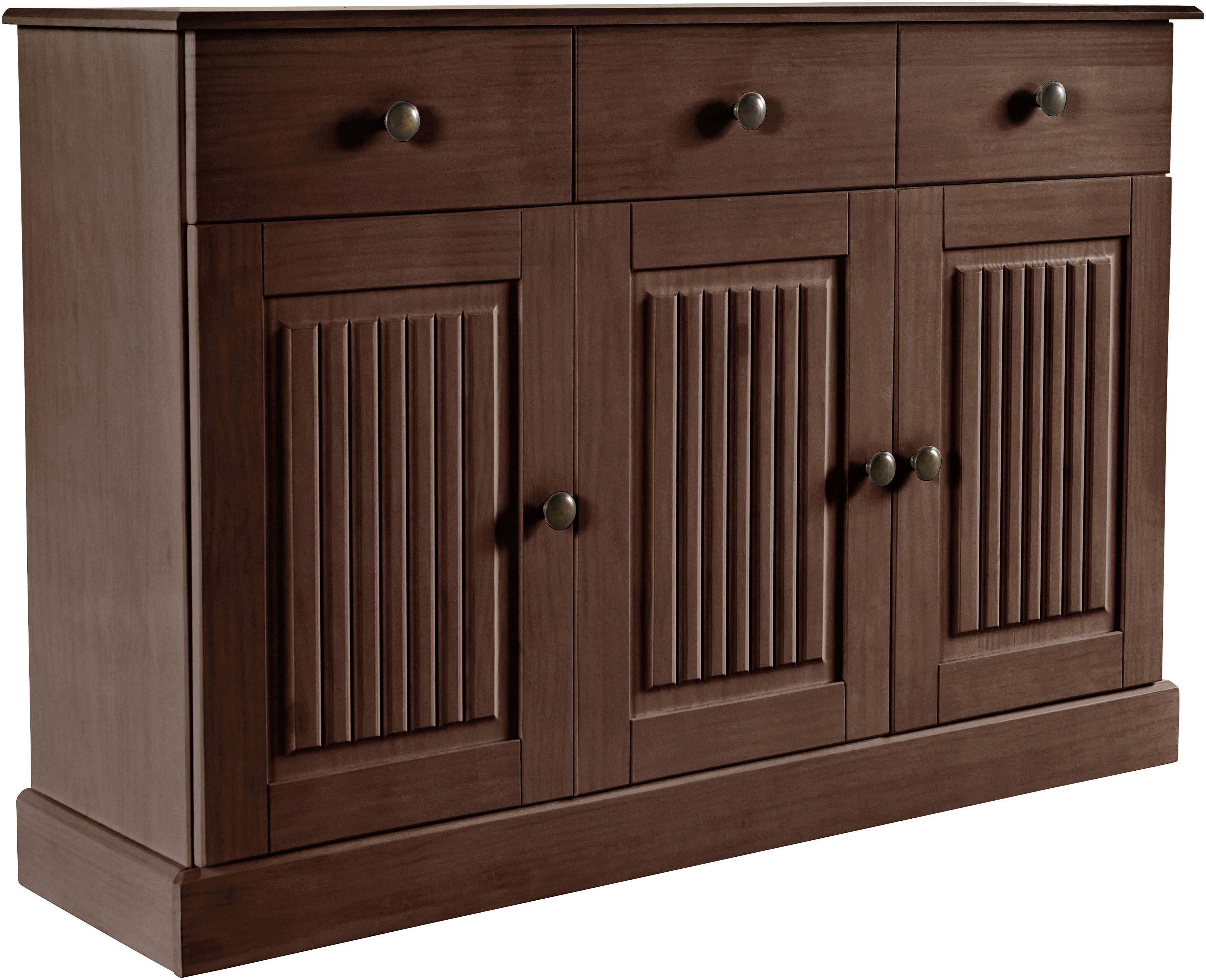 Home affaire Dressoir Liotta Commode met 2 lades en 2 verstelbare planken