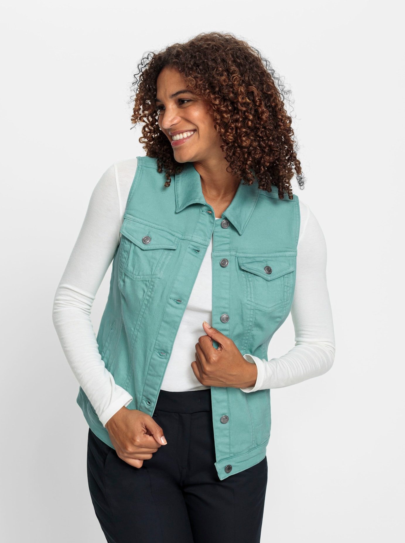 Casual Looks Jeansgilet