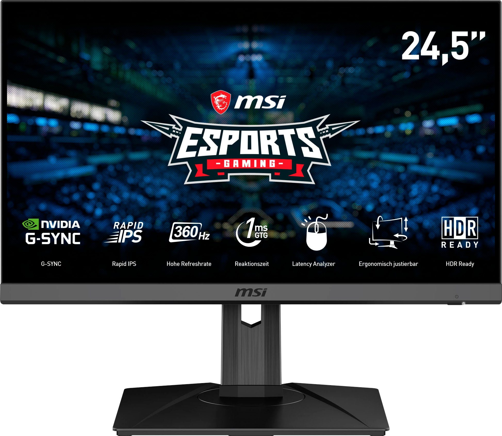 MSI Gaming-monitor Oculux NXG253RDE E-Sports, 62,2 cm-24,5 , Full HD