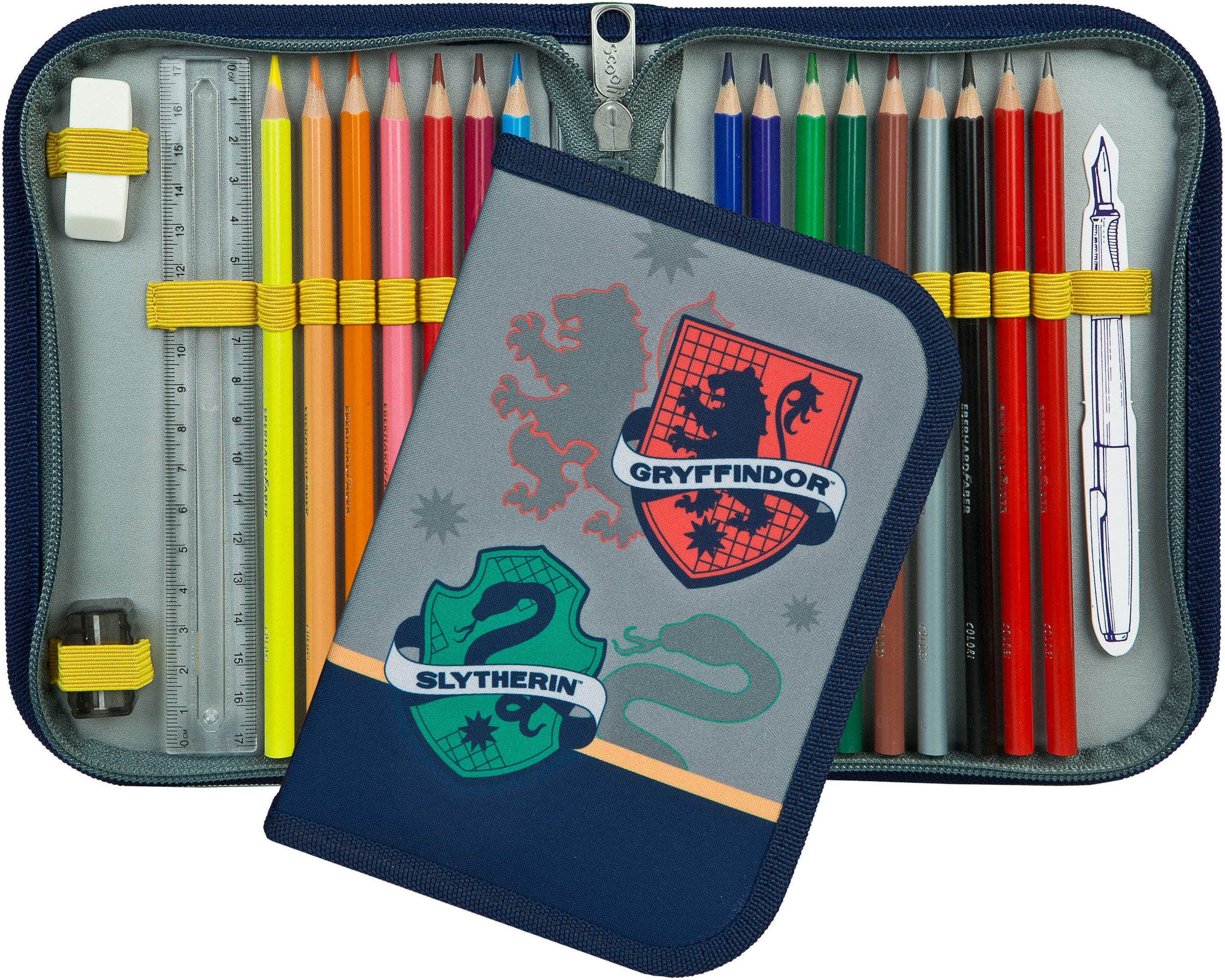 Scooli Schooltas EasyFit, Harry Potter Hogwarts (set, 5-delig)