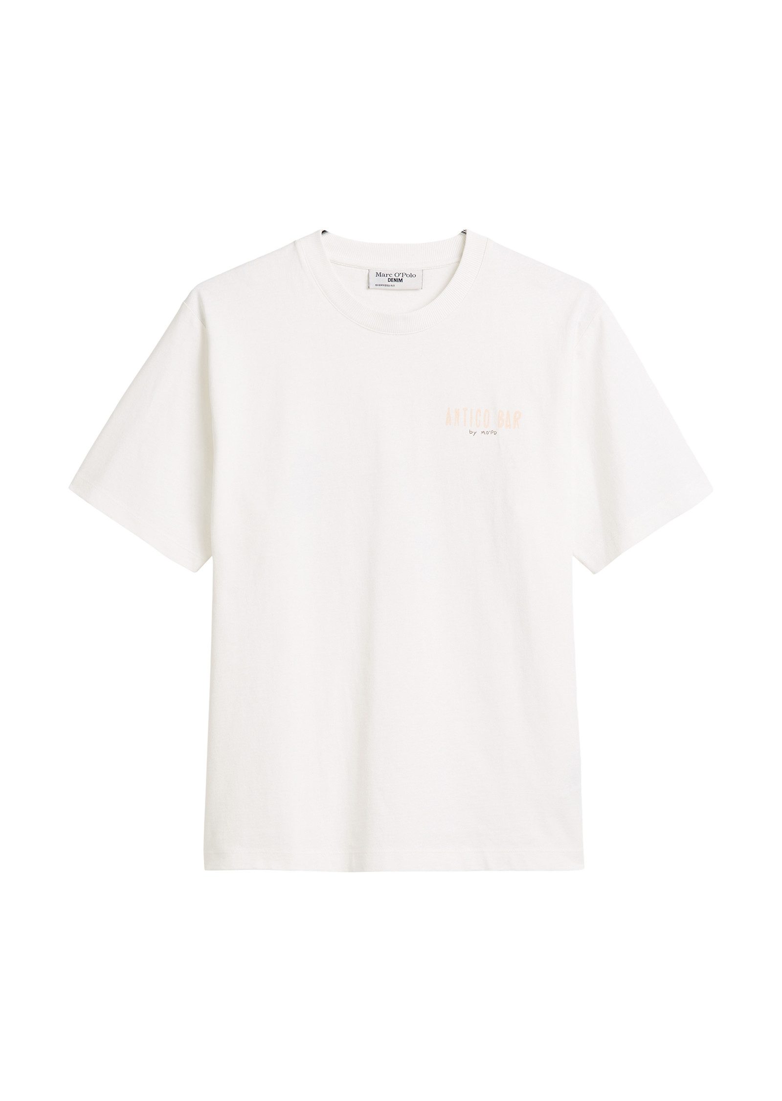 Marc O'Polo DENIM T-shirt met grote print op de rug