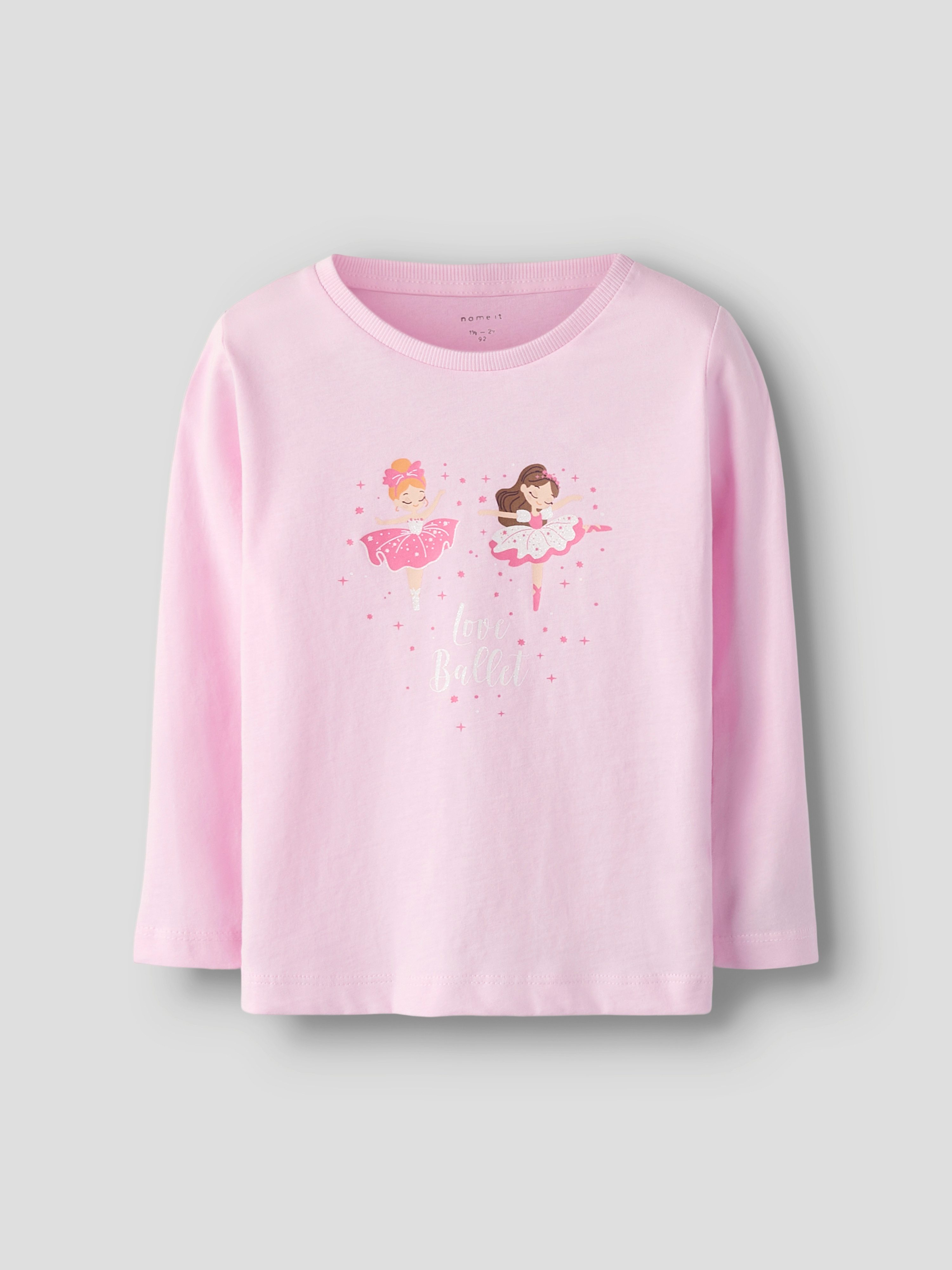 Name It Shirt met lange mouwen NMFNIA 3P LS TOP (set, 3-delig)