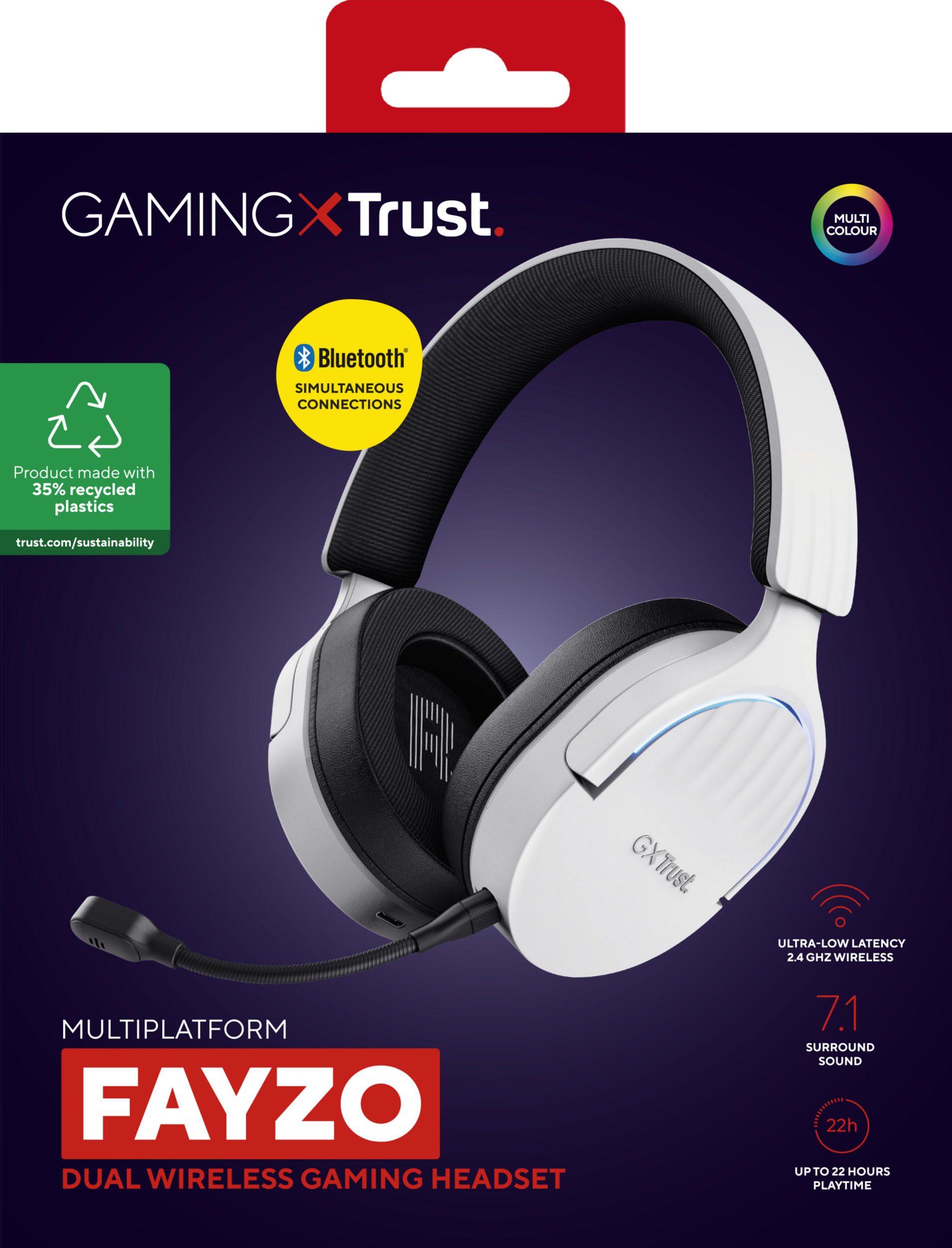 Trust Gaming-headset GXT491 Fayzo