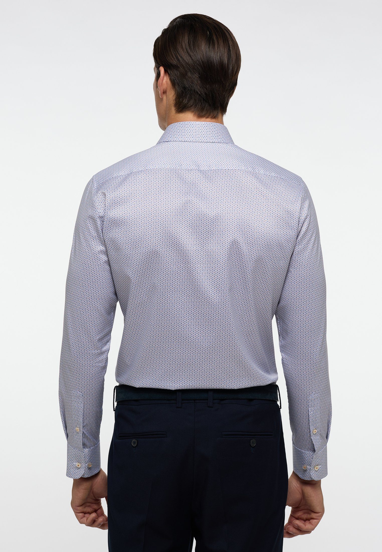 Eterna Overhemd met lange mouwen Slim fit