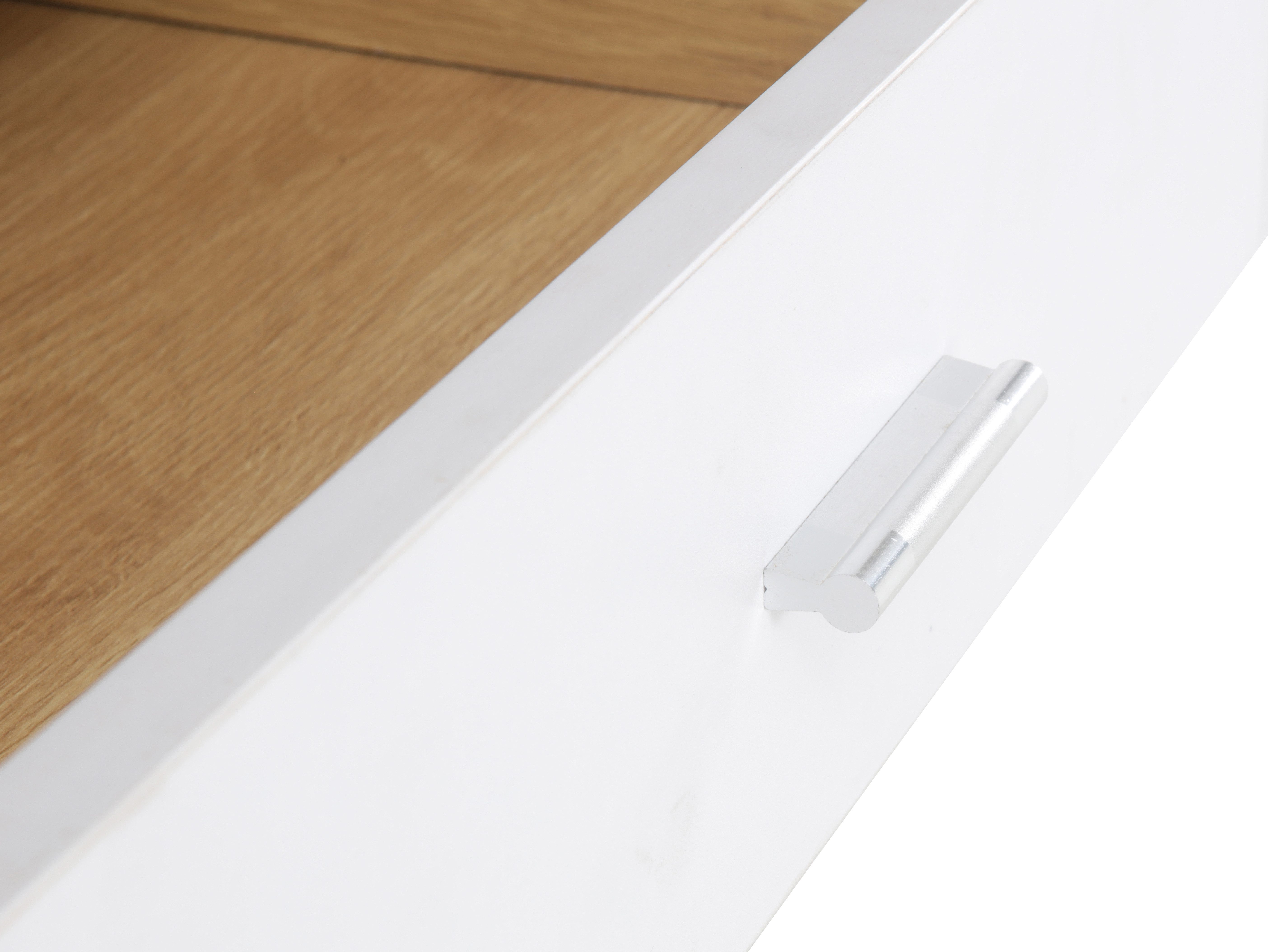 INOSIGN Bureau Tuuri in scandi-look, 1 lade met metalen handvat, abs-randen, breedte 100 cm