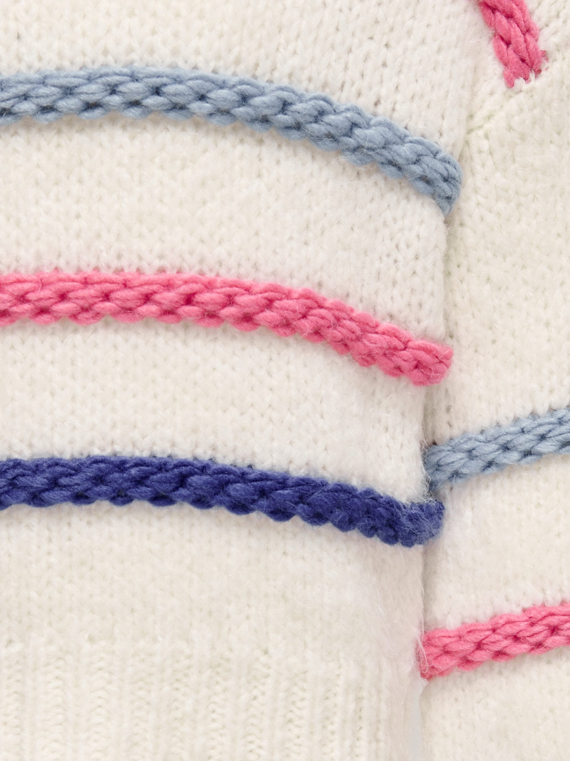 KIDS ONLY Trui met ronde hals KOGMY L S STRIPE O- NECK KNT