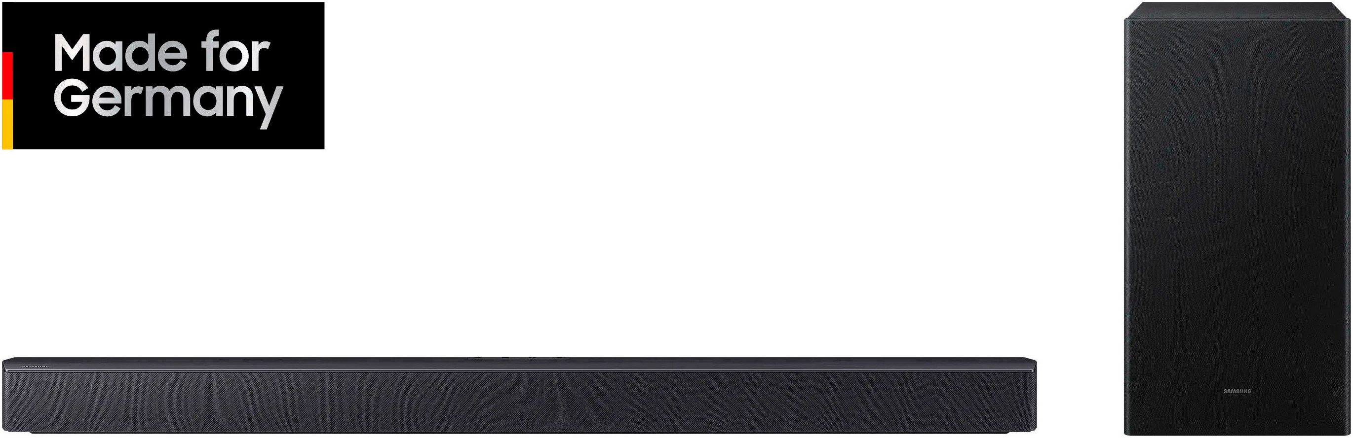 Samsung Soundbar HW-B460GF/ZG soundbar 2.1-kanaal geluidssysteem, dolby audio i dts virtual:x, bass-boost-modus