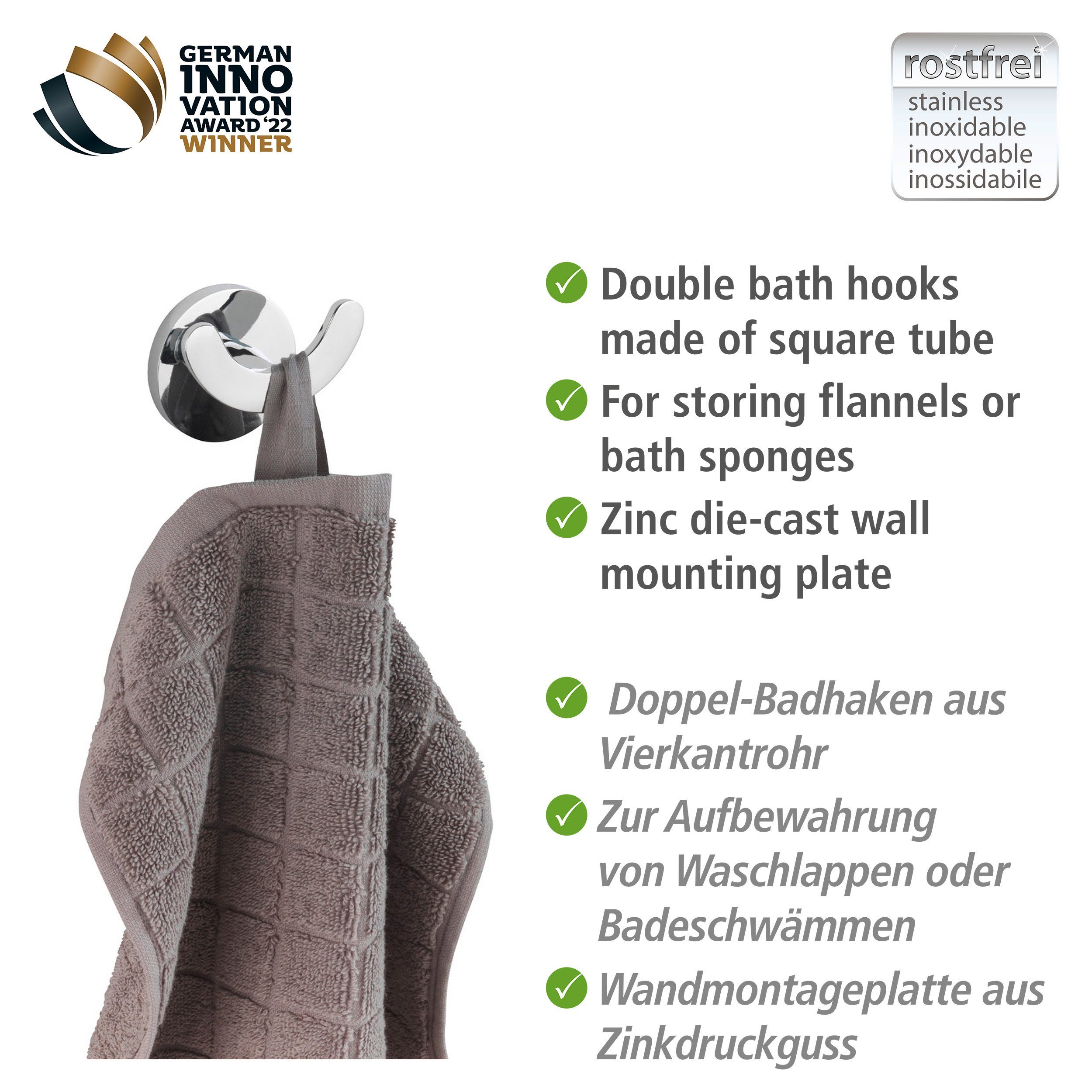 WENKO Wandhaak UV-Loc® Isera