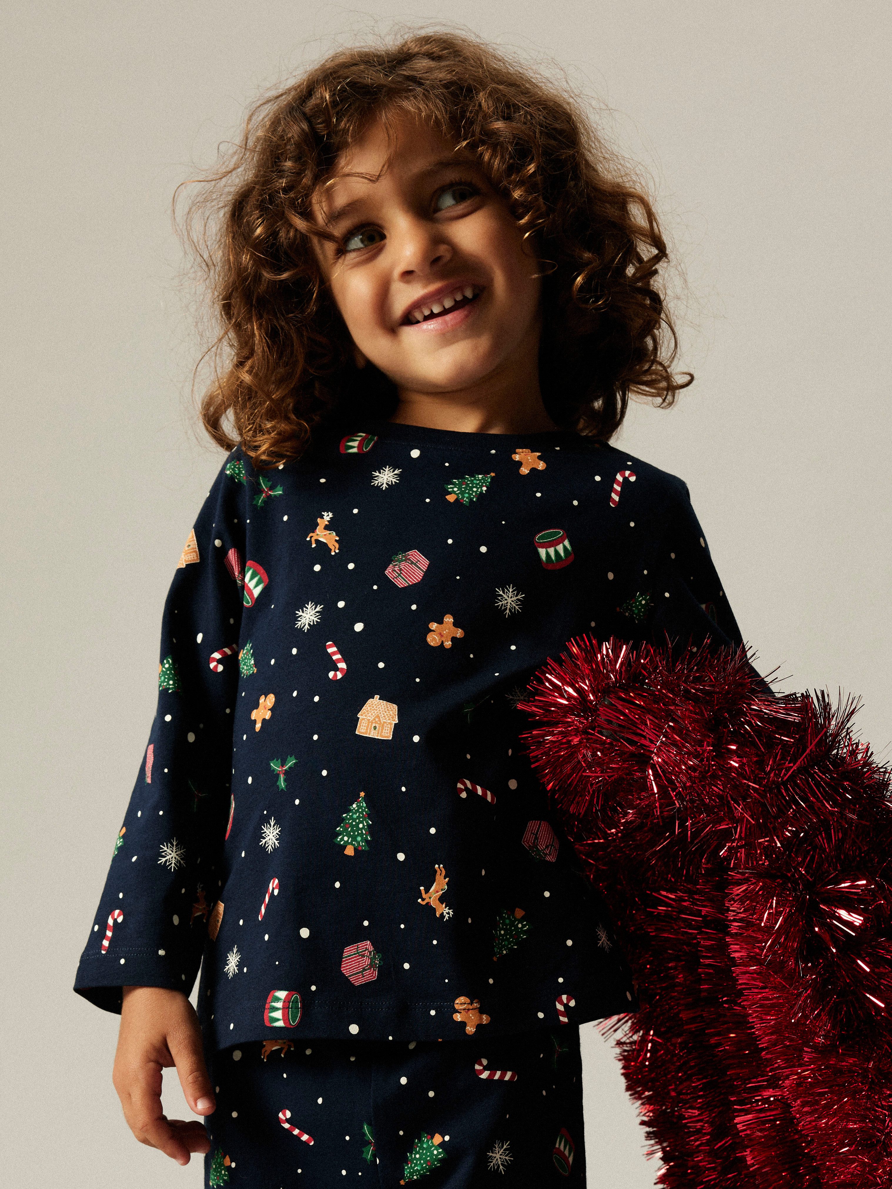 Name It Pyjama NMNVISMAS LS NIGHTSET (set, 2-delig)