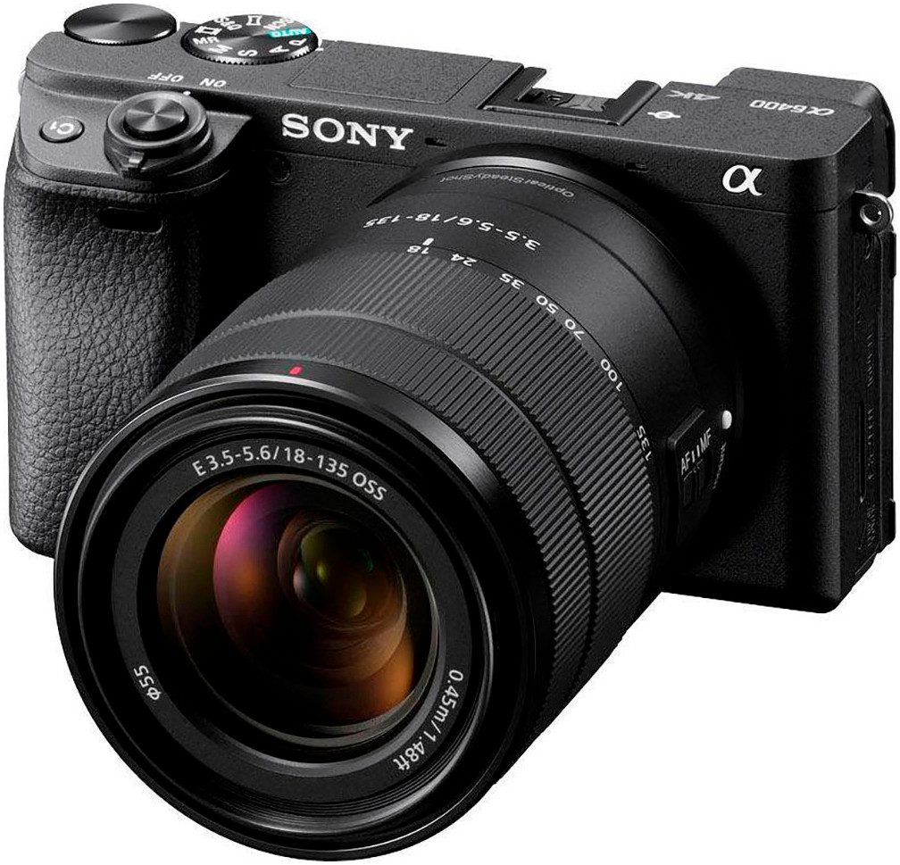 Sony Compact-camera Alpha 6400 + 18-135mm Objektiv