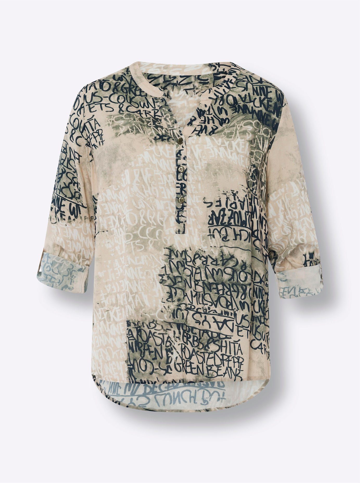 heine Gedessineerde blouse