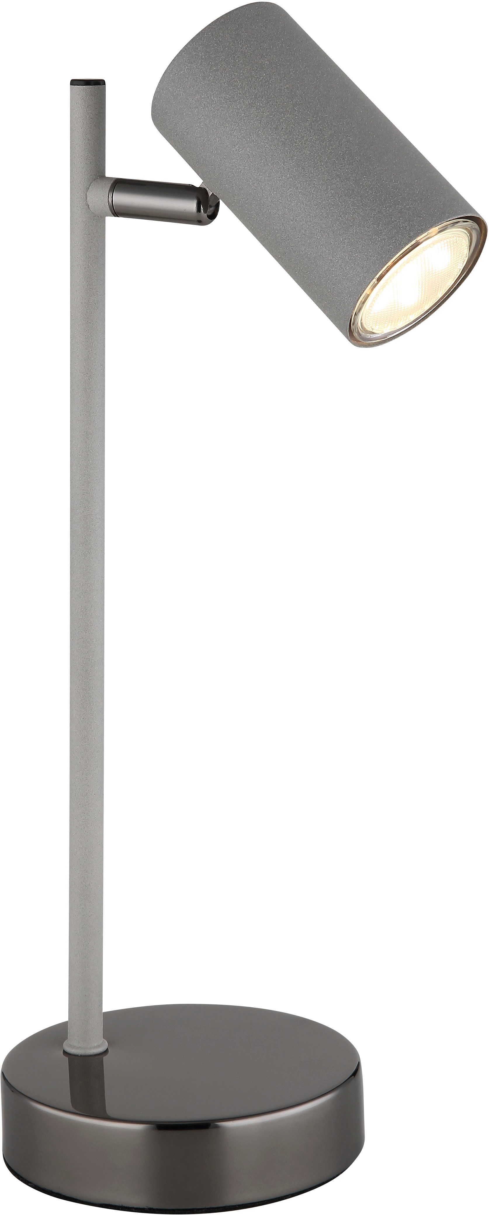Globo Lightning Led-tafellamp Robby Wipschakelaar aan de kabel, LxBxH: 132x120x350mm (1 stuk)