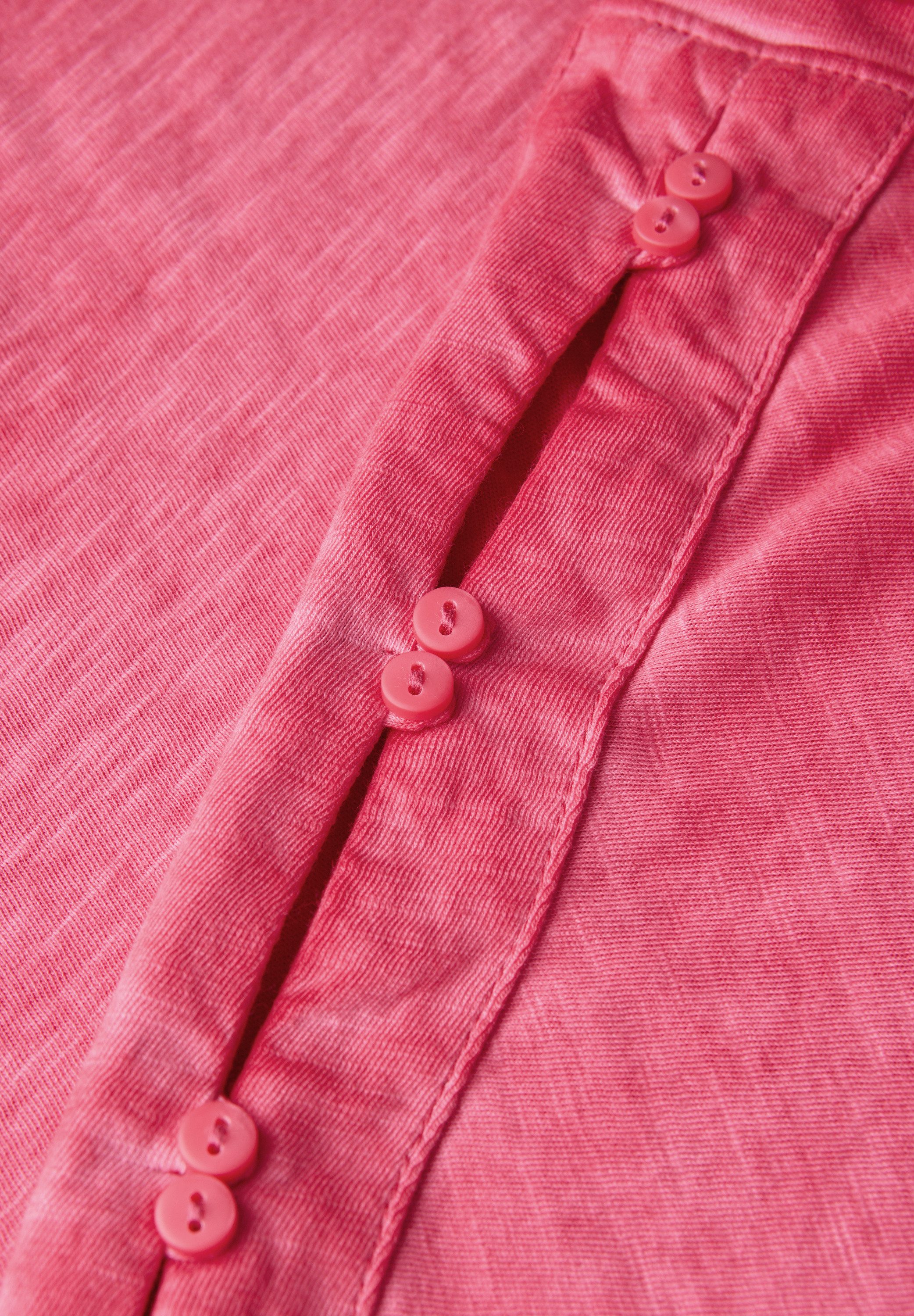 Cecil T-shirt met knoopdetail