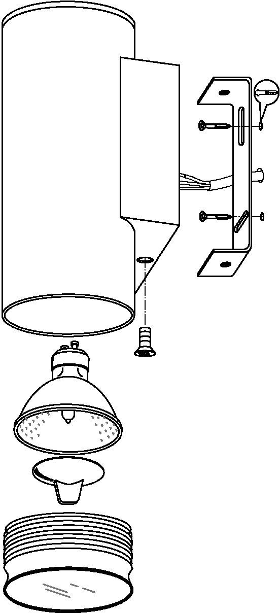 EGLO Wandlamp Riga