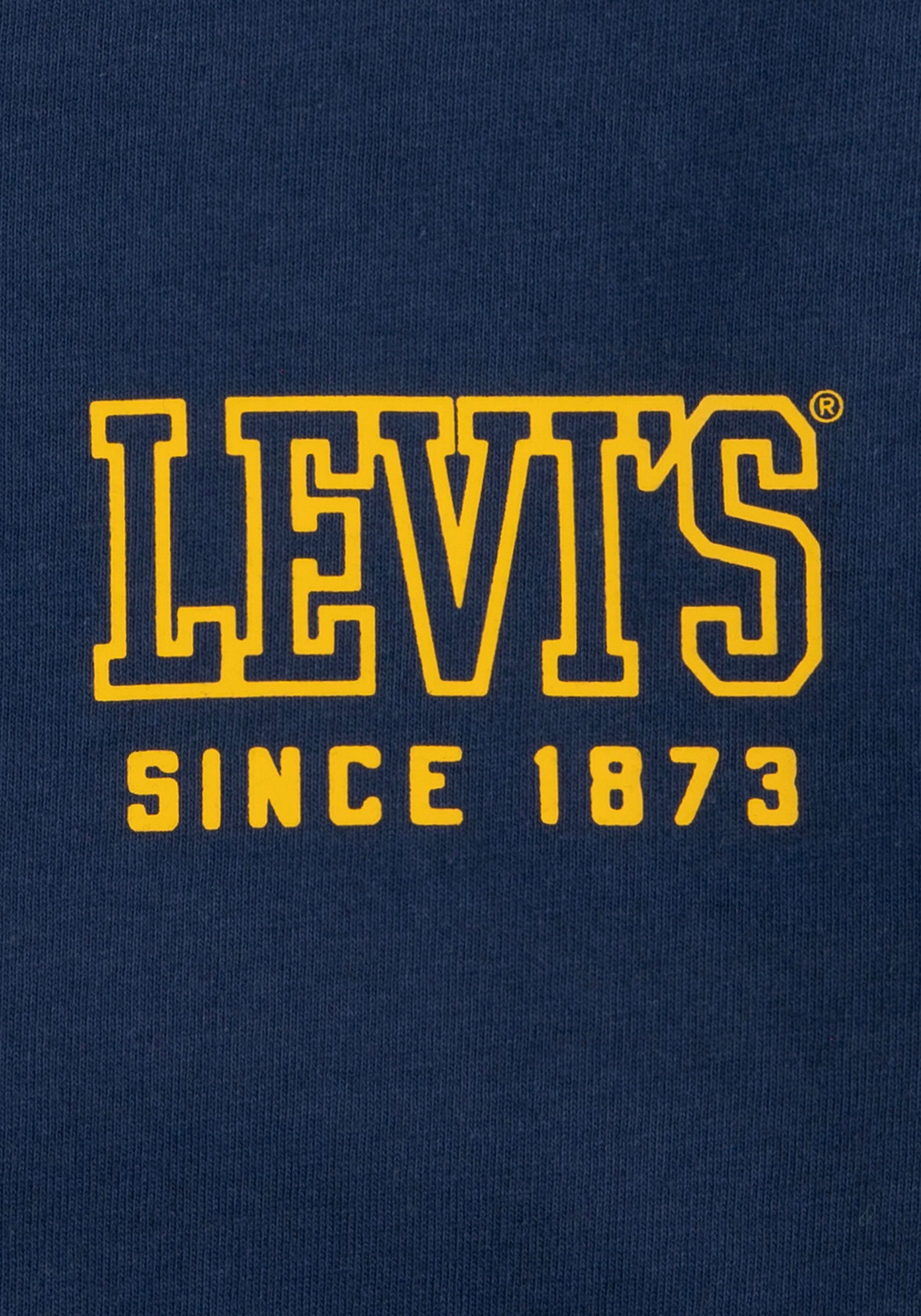 Levi's Kidswear Shirt met lange mouwen met rugprint voor jongens