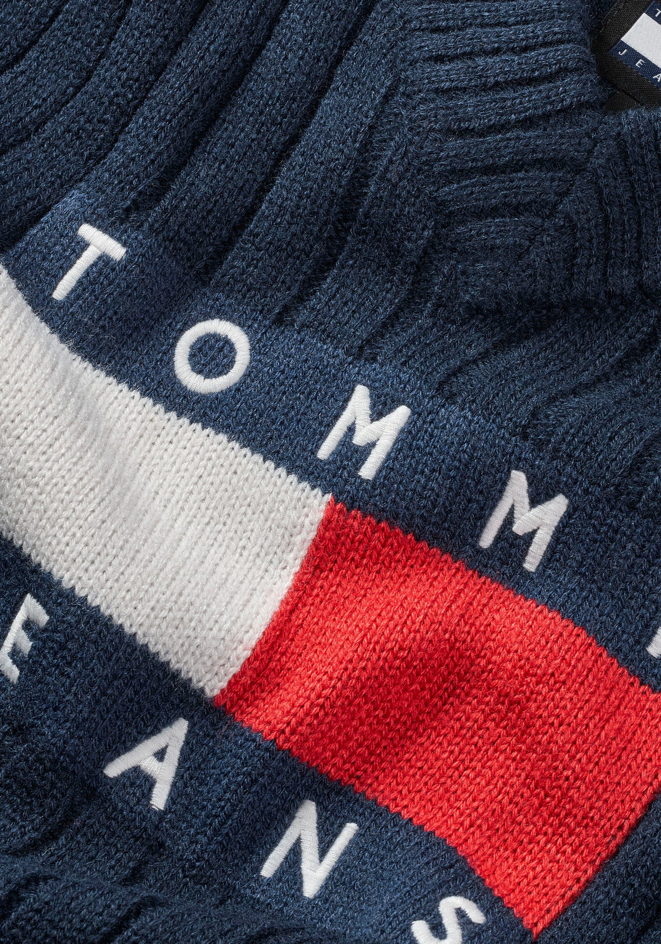 TOMMY JEANS Gebreide trui TJW VNCK CENTER FLAG SWEATER EXT