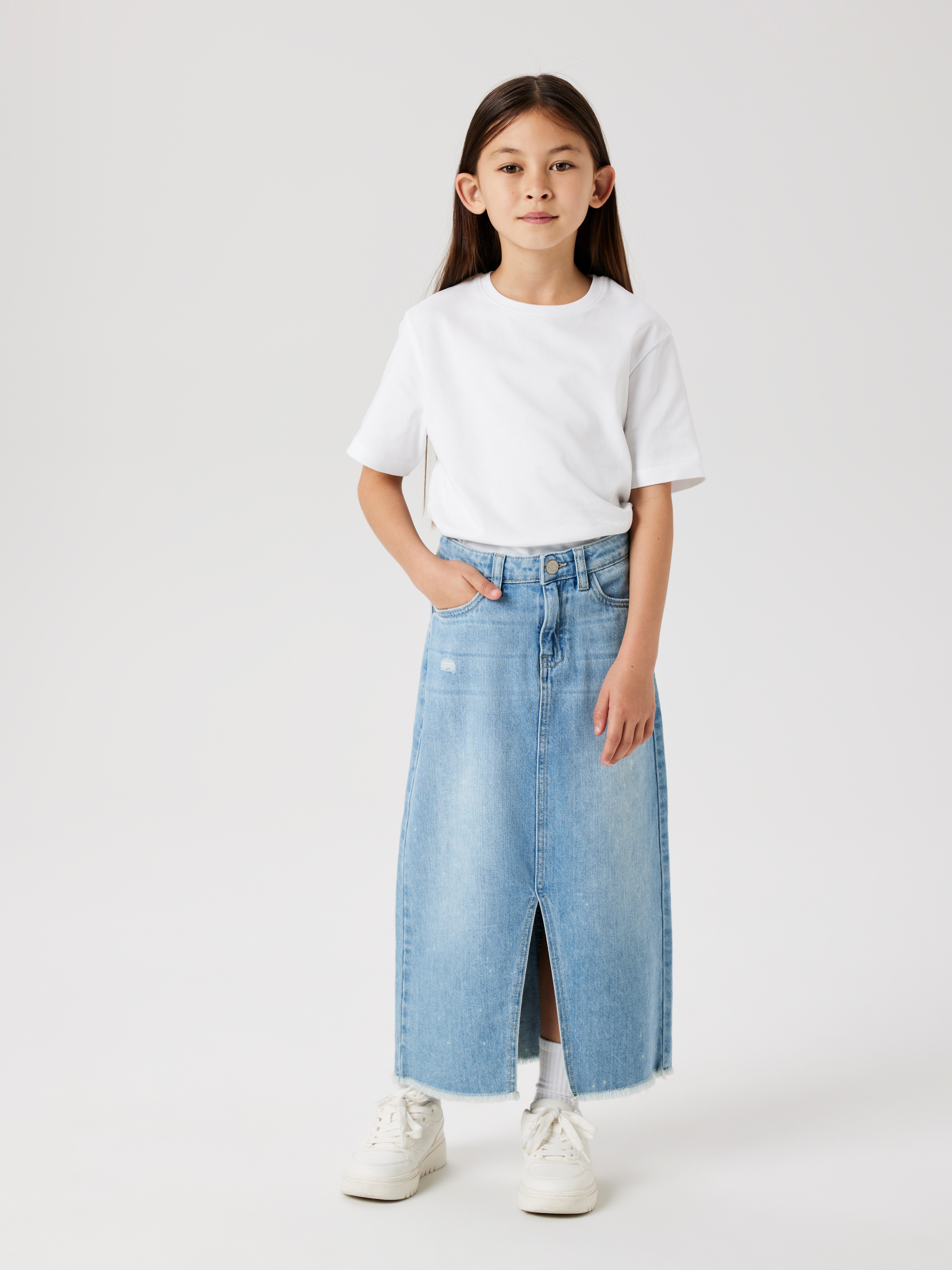 Name It Jeans rok NKFKAT DNM LONG SKIRT 3724-BE NOOS