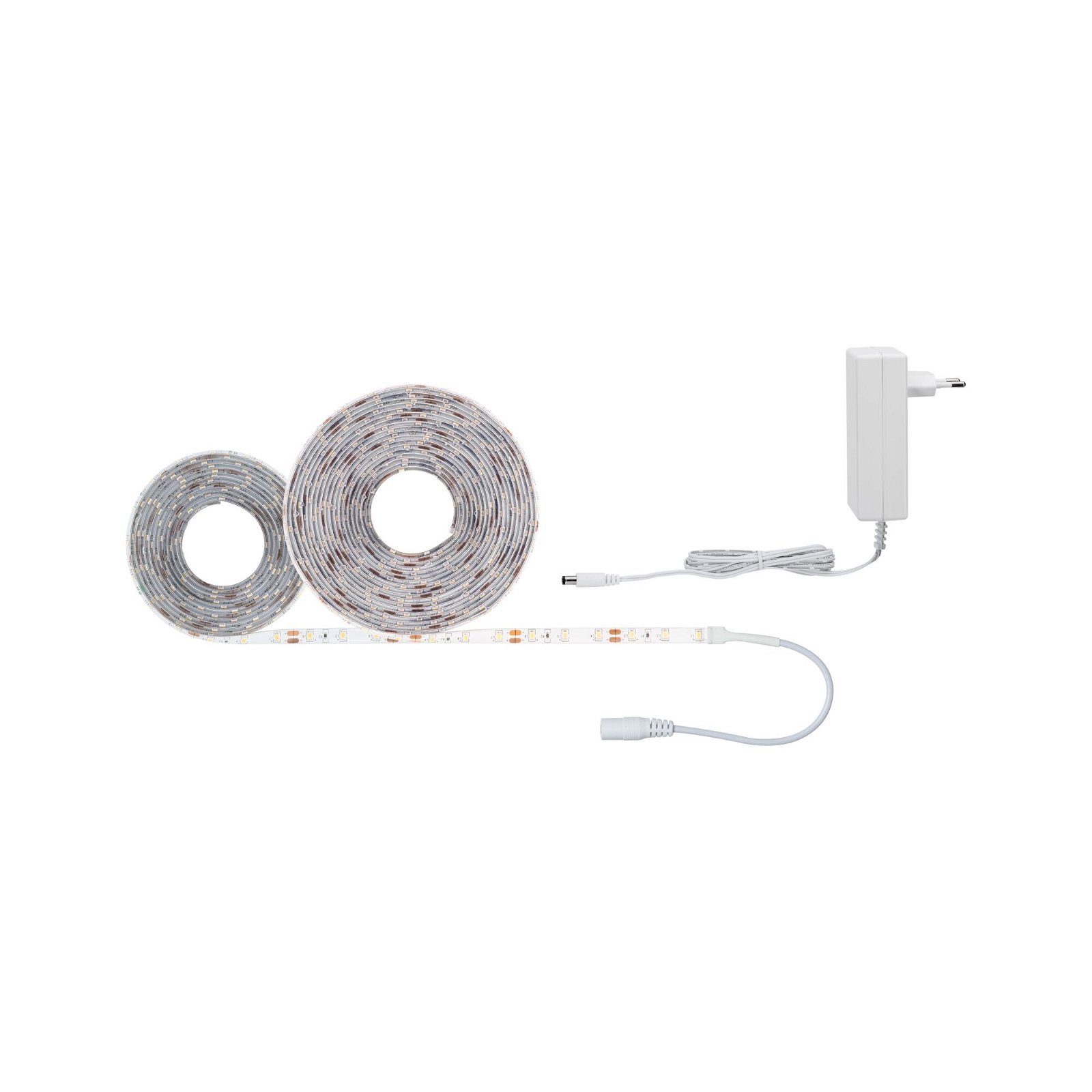 Paulmann Led-strepen SimpLED Stripe Set 7,5m 20W 230/12V DC Wit Metaal Kunststof (1 stuk)