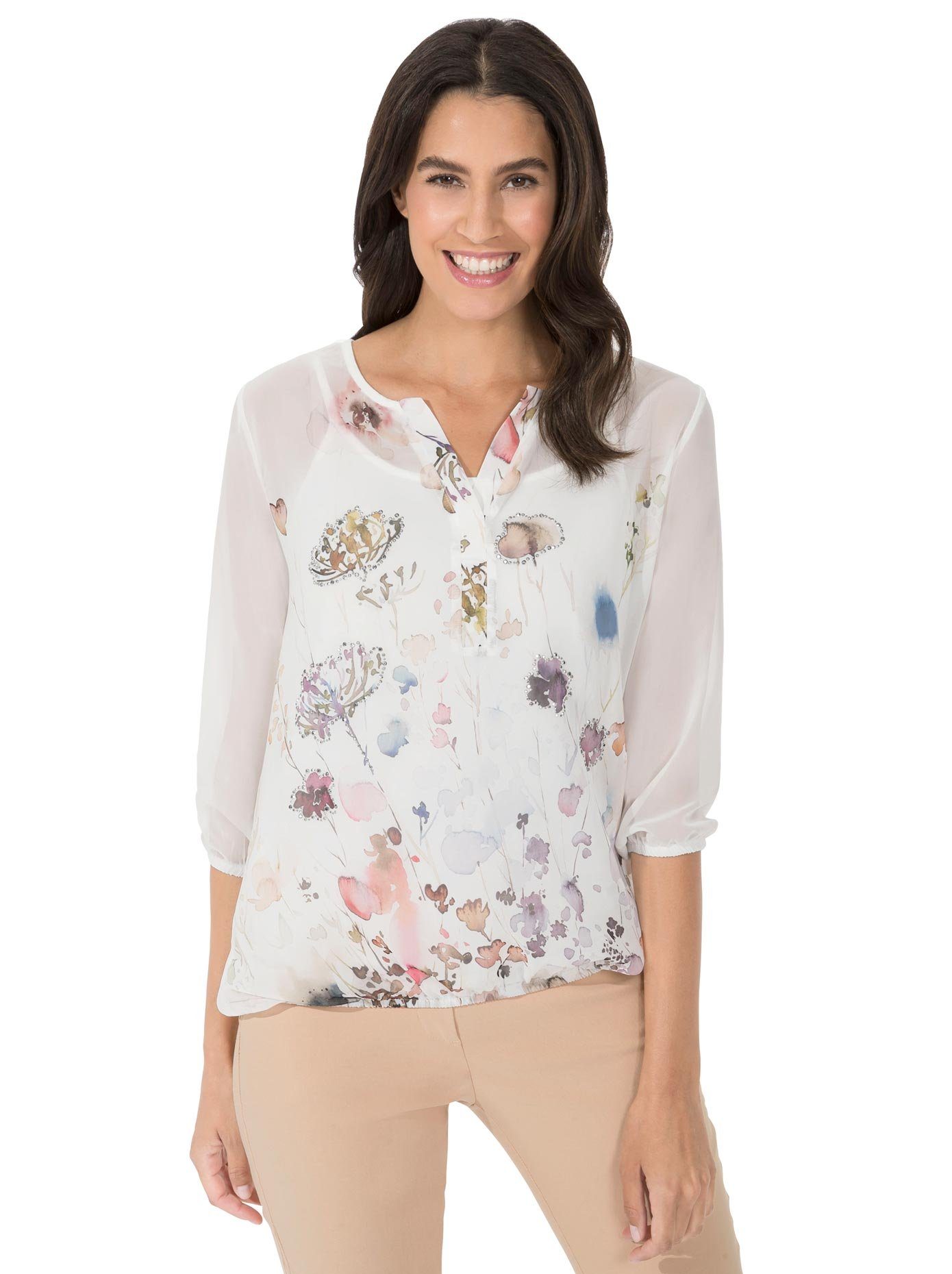 Classic Inspirationen Chiffon blouse