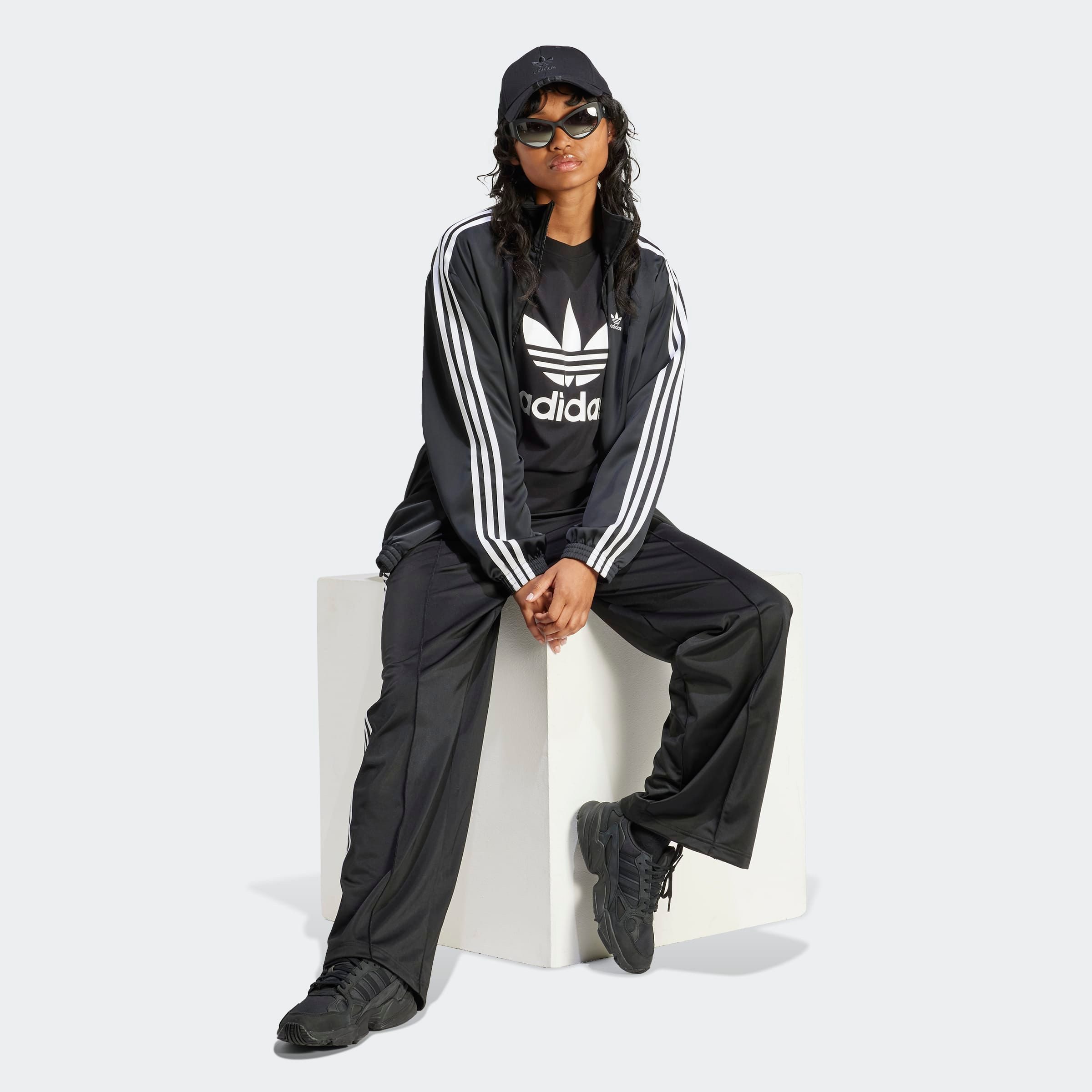 adidas Originals T-shirt TREFOIL TEE Basic shirt met grote trefoil logoprint