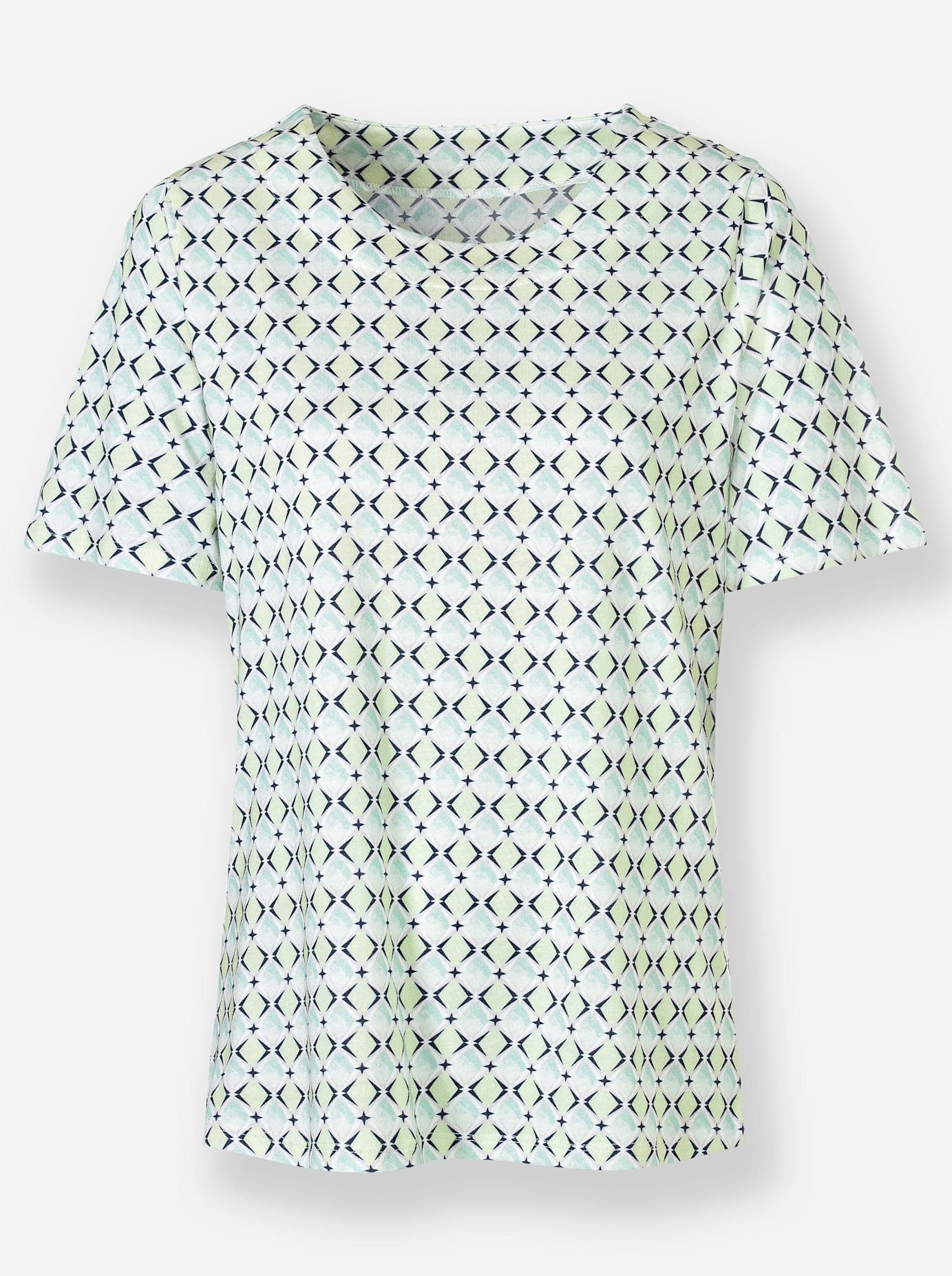 Classic Shirt met ronde hals Shirt (1-delig)