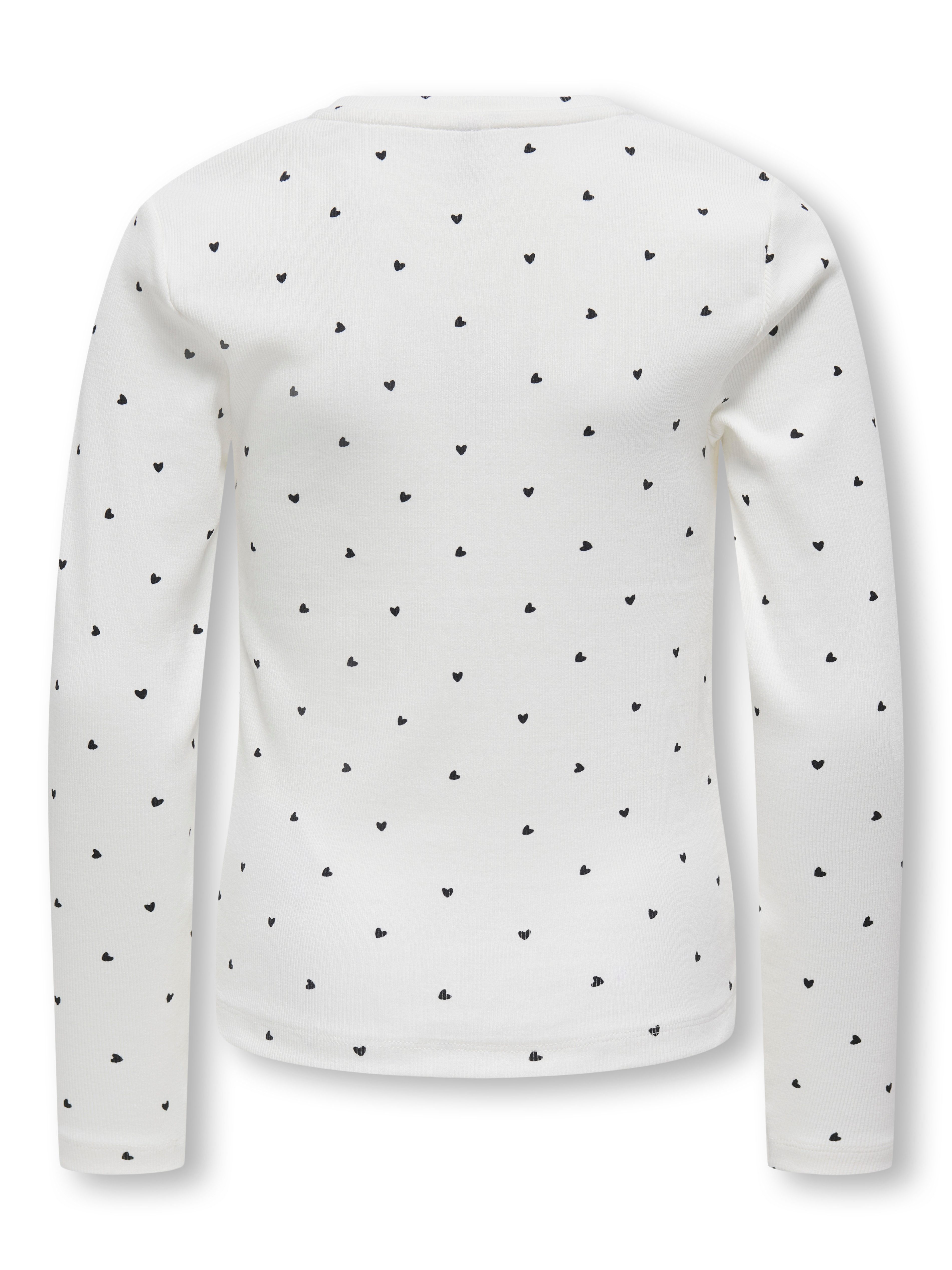 KIDS ONLY Shirt met lange mouwen KOGTRINNY LIFE AOP L/S O-NECK TOP JRS